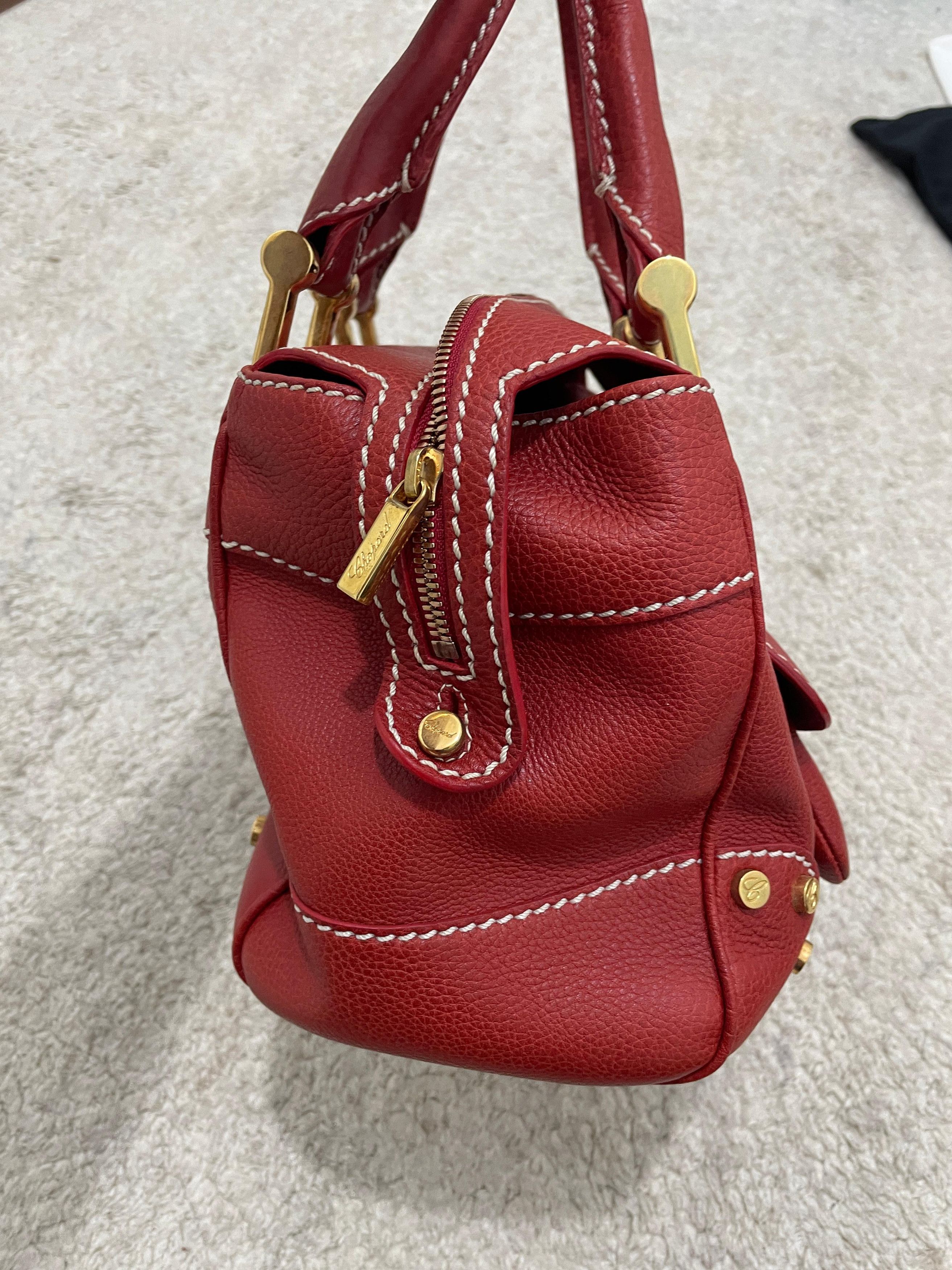 Chopard Chopard red leather handbag 150 th anniversary Size ONE SIZE - 6 Thumbnail