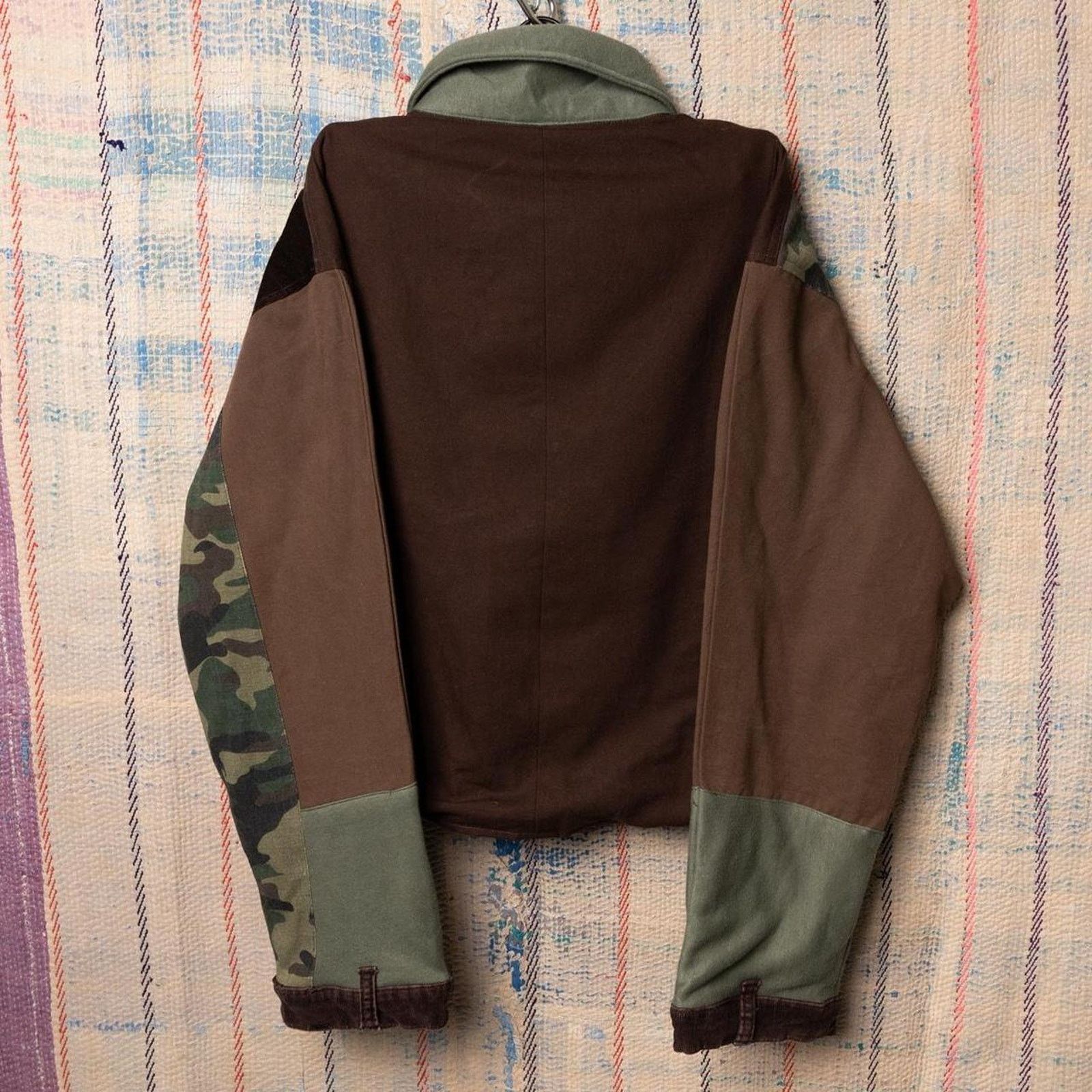 Nike Custom upcycled cropped nike jacket Size US L / EU 52-54 / 3 - 2 Thumbnail