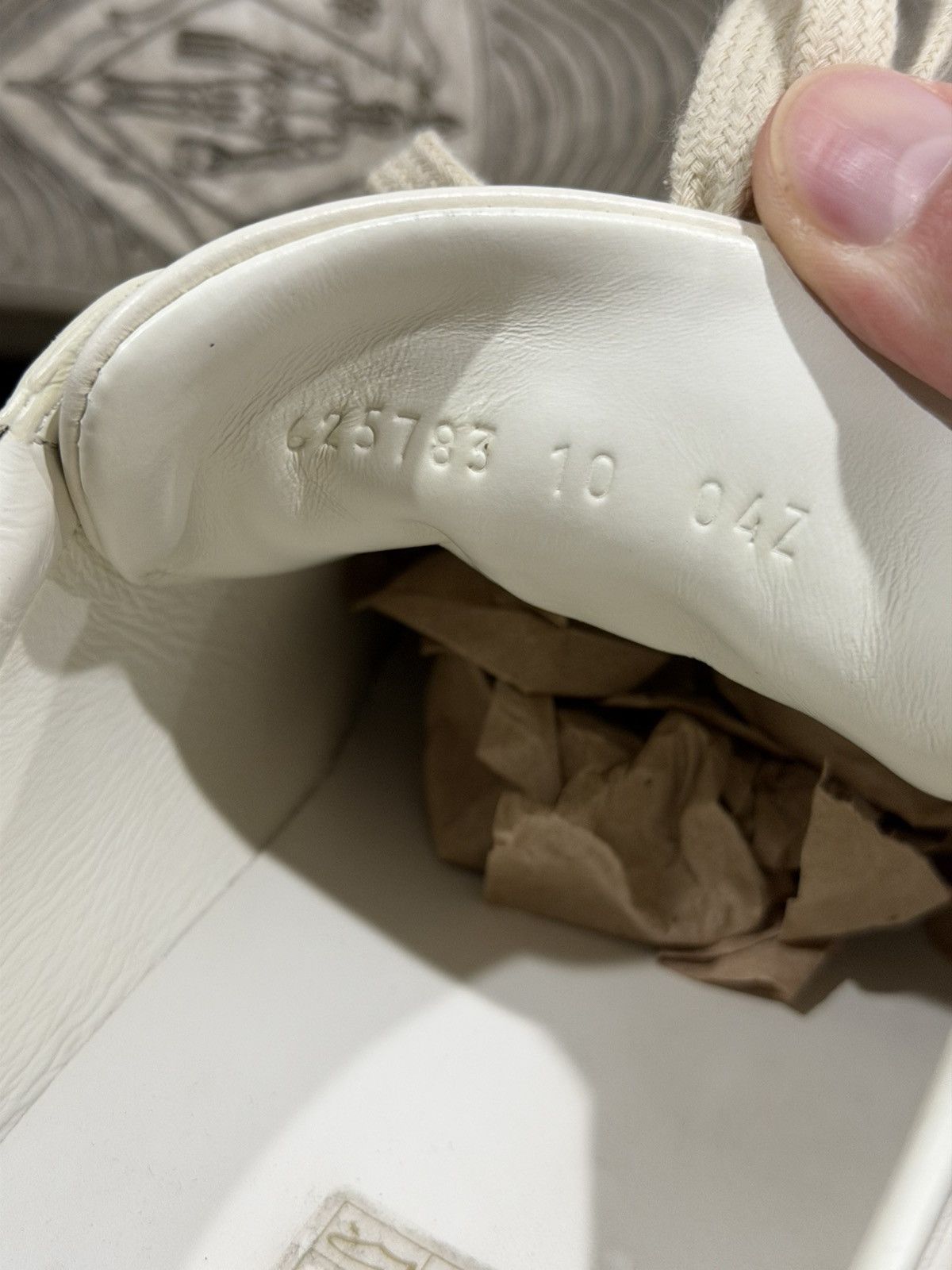 Gucci Gucci Ace Interlocking GG Red Logo / White Lowtop Sneakers Size US 10 / EU 43 - 9 Thumbnail