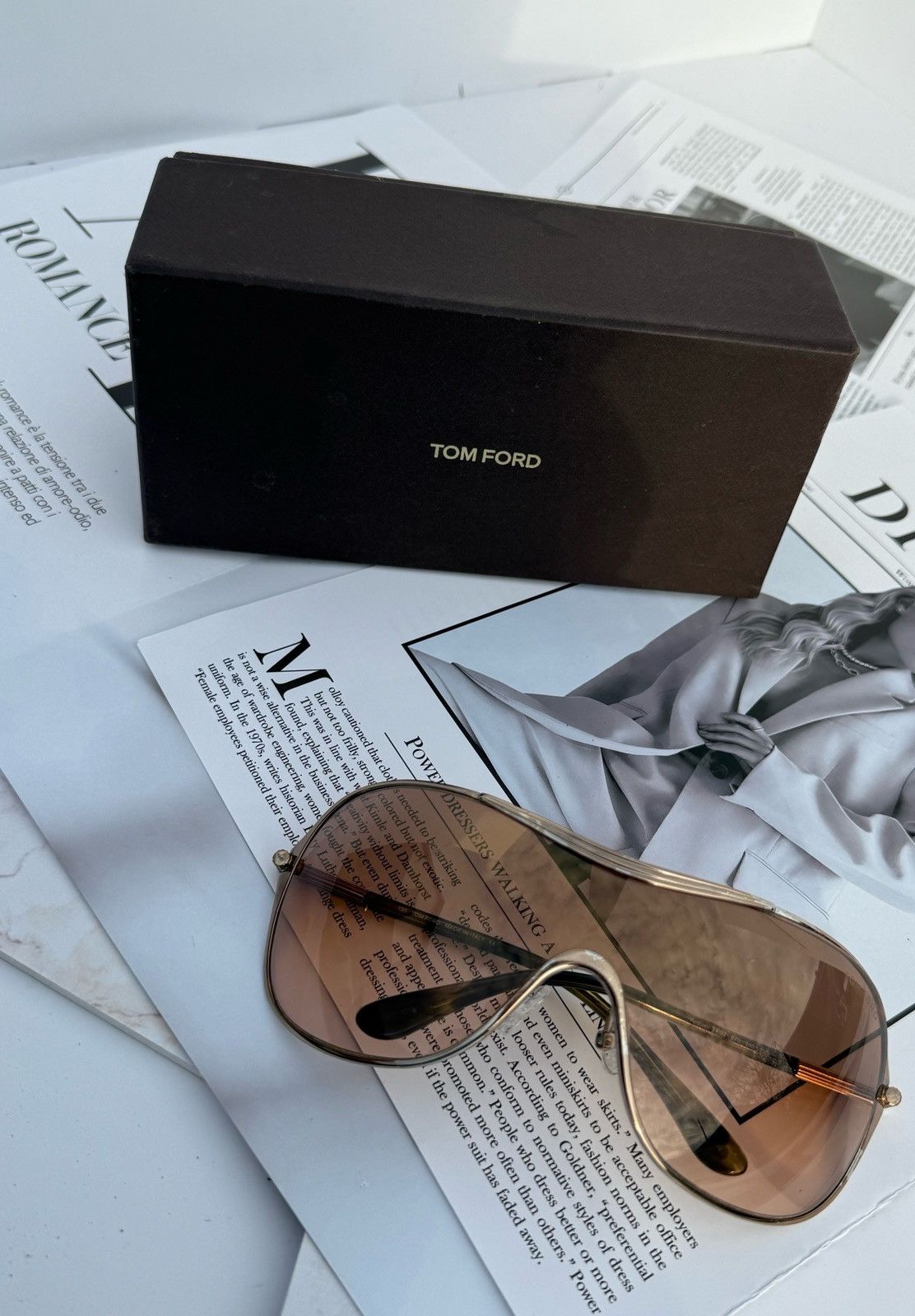 Tom Ford Tom Ford sumglasses Amber TF92 Size ONE SIZE - 10 Thumbnail