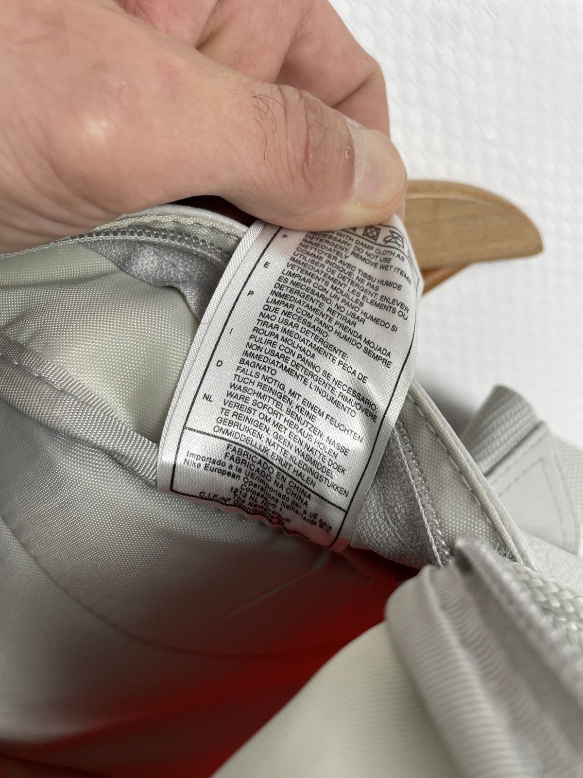 Nike Retro 90’s AIR Leather Bubble Double Big Swoosh Utility Backpack Mini Bag Size ONE SIZE - 12 Thumbnail