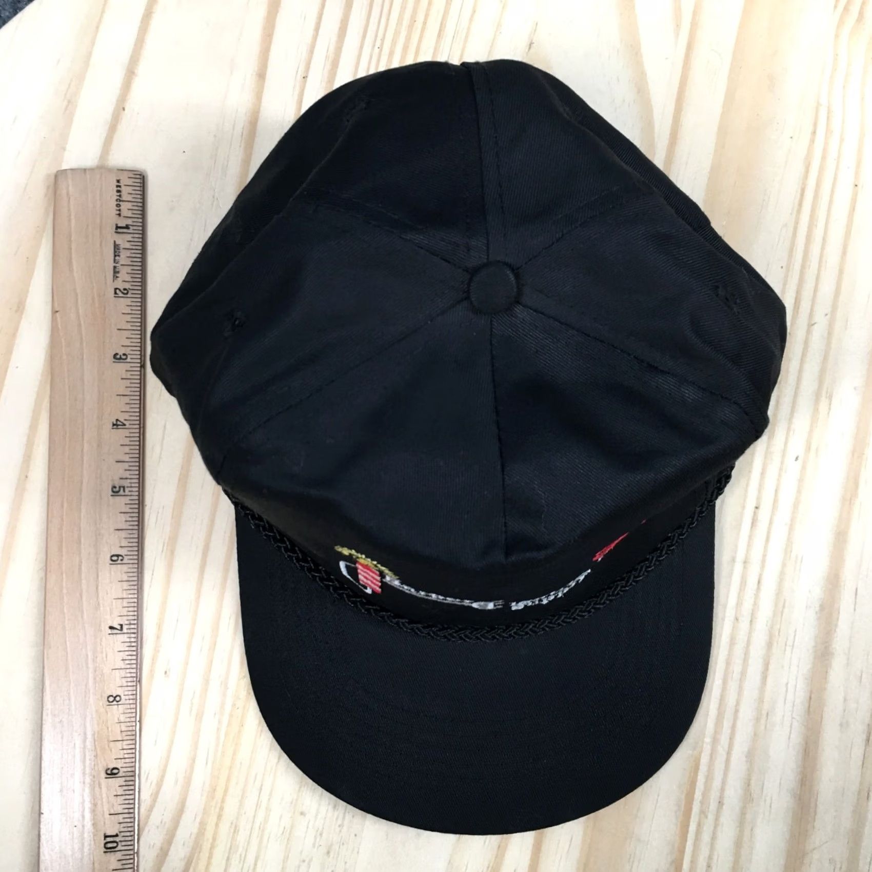 Vintage Barber Electric Supply Inc 3M Baseball Cap Hat Mens OS Black Cotton Adjustable Size ONE SIZE - 4 Thumbnail