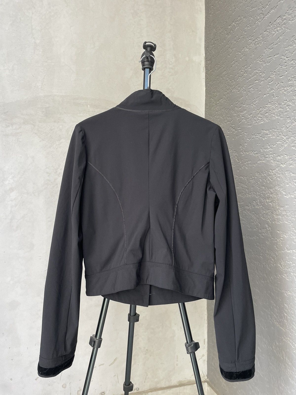 Marithe + Francois Girbaud Womens blazer Marithe Francois Girbaud Size F 42 Color Black Size M / US 6-8 / IT 42-44 - 8 Thumbnail