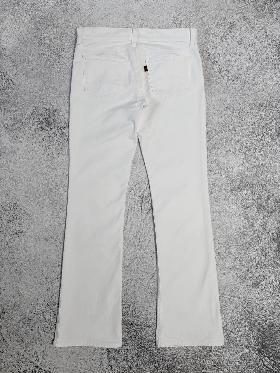 Gucci Vintage Gucci Tom Ford Era Flared Jeans Gold Horsebit Detail Size 27" / US 4 / IT 40 - 10 Thumbnail