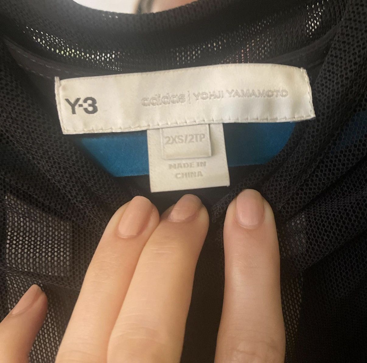 Y-3 DOUBLE MESH TSHIRT Size XS / US 0-2 / IT 36-38 - 4 Thumbnail
