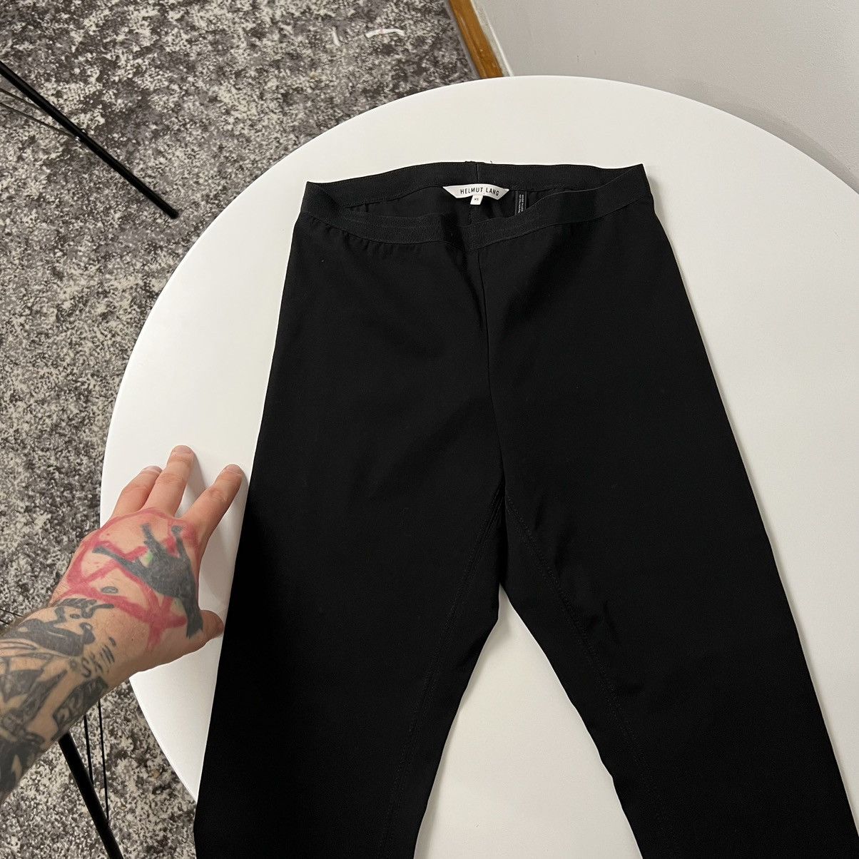 Helmut Lang Helmet Lang Leggings Size 24" / US 00 / IT 34 - 2 Thumbnail