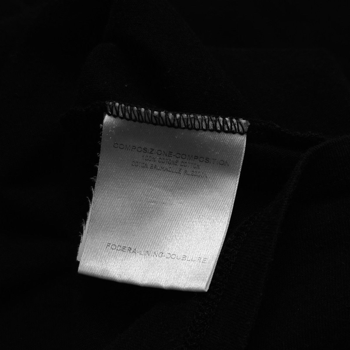 Gucci Gucci Made In Italy black Long Sleeve T Shirt Tom ford era Size US L / EU 52-54 / 3 - 6 Thumbnail