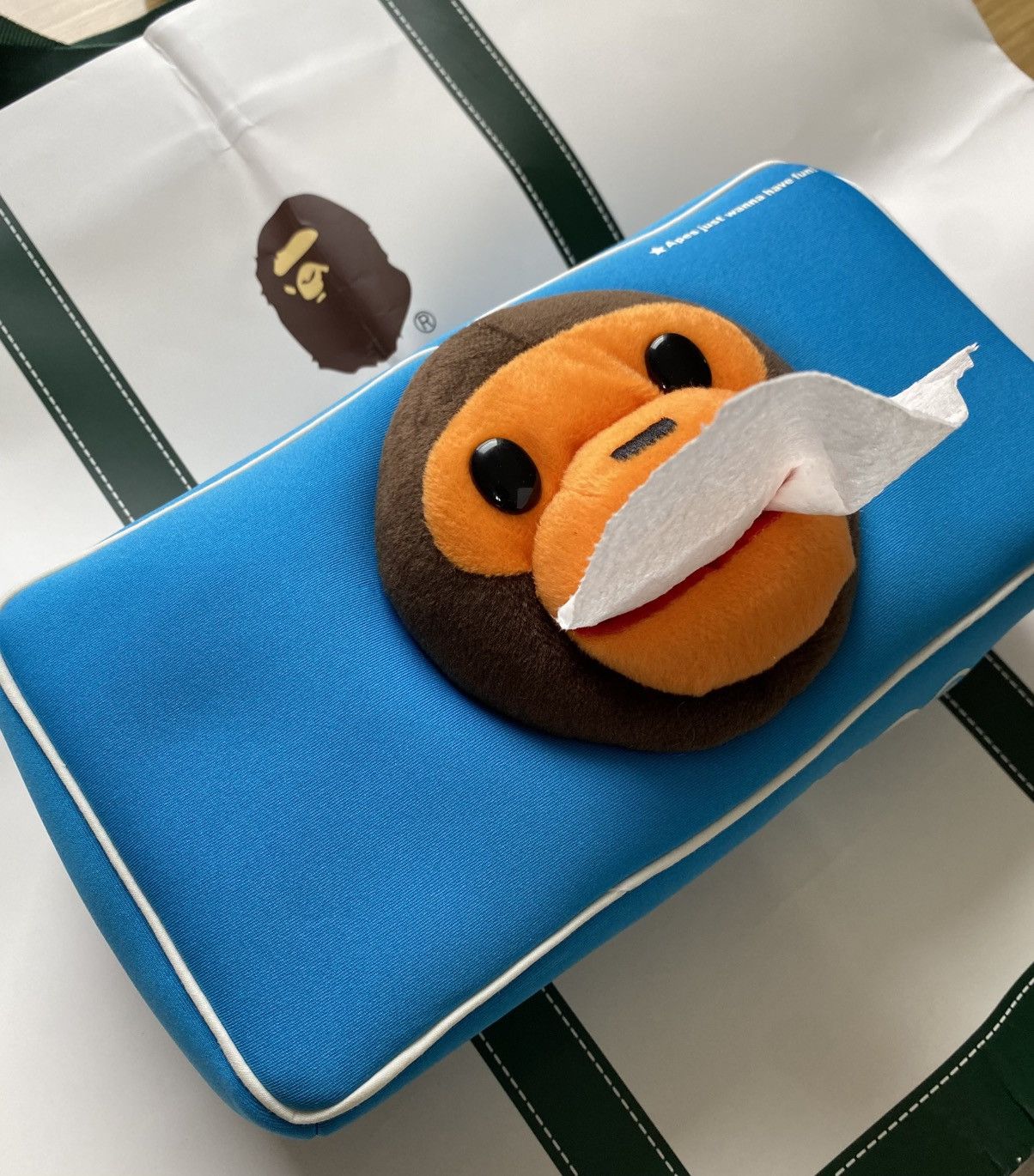 Bape Baby Milo SALE‼️ Tissue Box Cover | Grailed