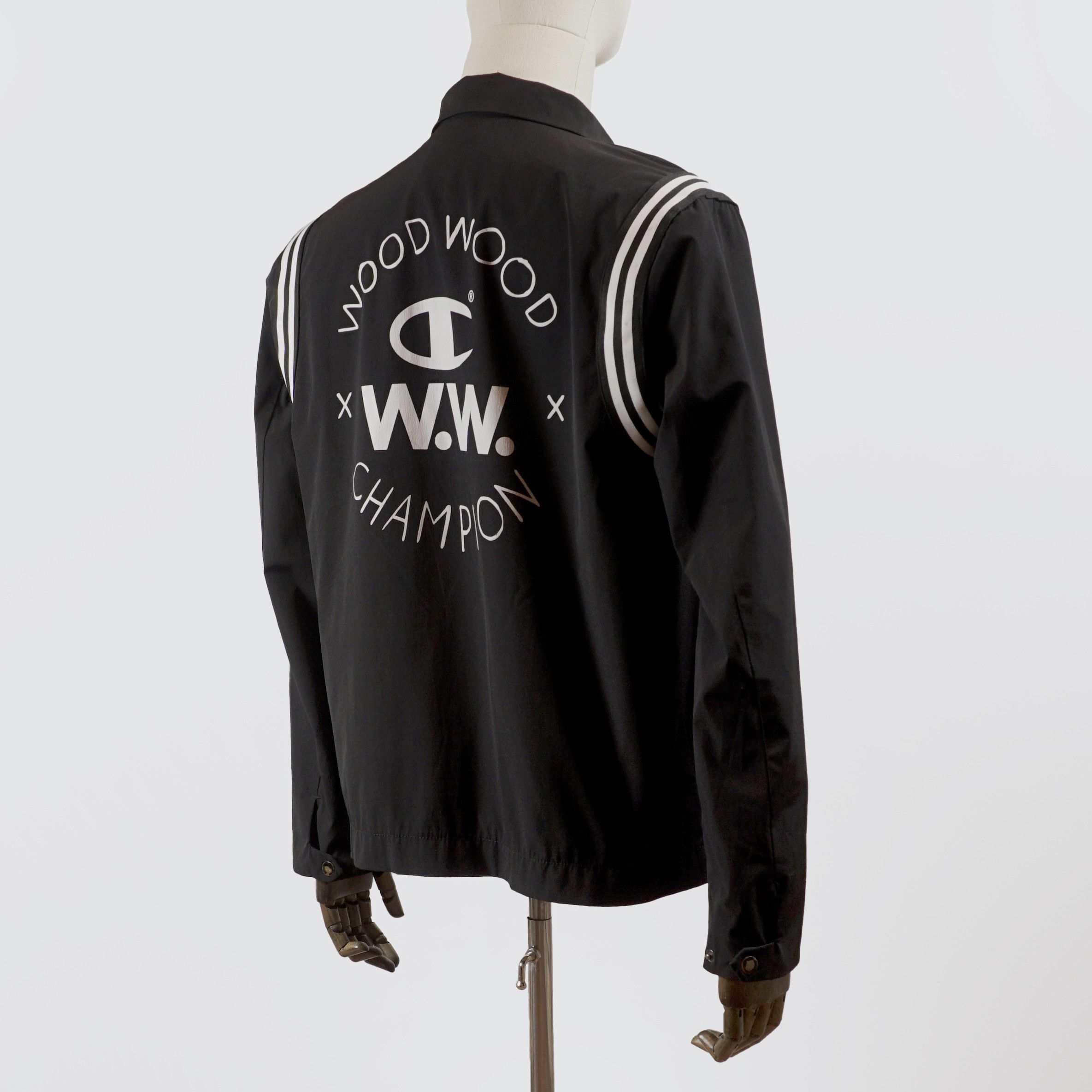 Champion Coach Jacket / Varsity Windbreaker Size US L / EU 52-54 / 3 - 3 Thumbnail