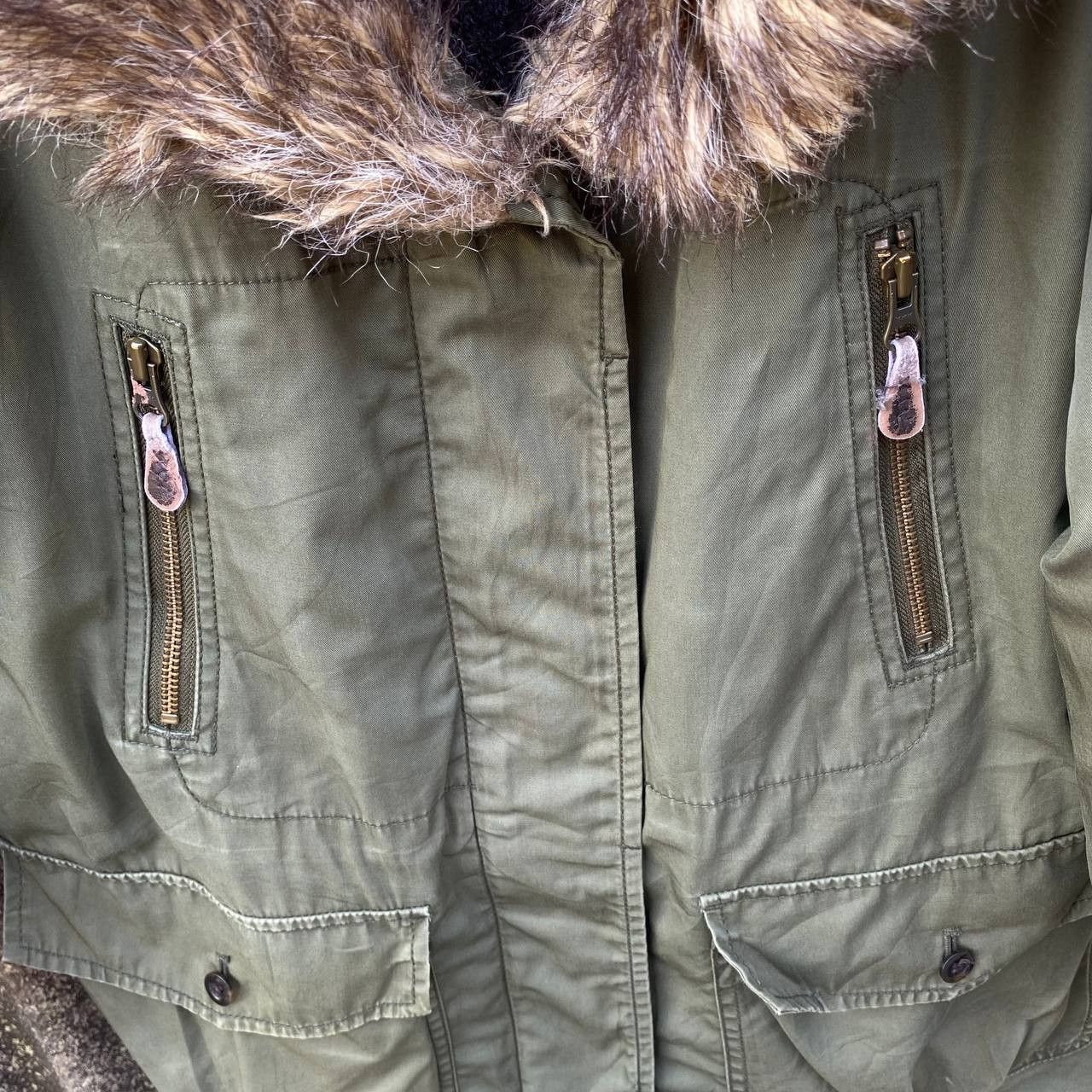 Gap × If Six Was Nine × Vintage Vintage Gap Faux Fur Fleece Lined Jacket Size US M / EU 48-50 / 2 - 10 Thumbnail