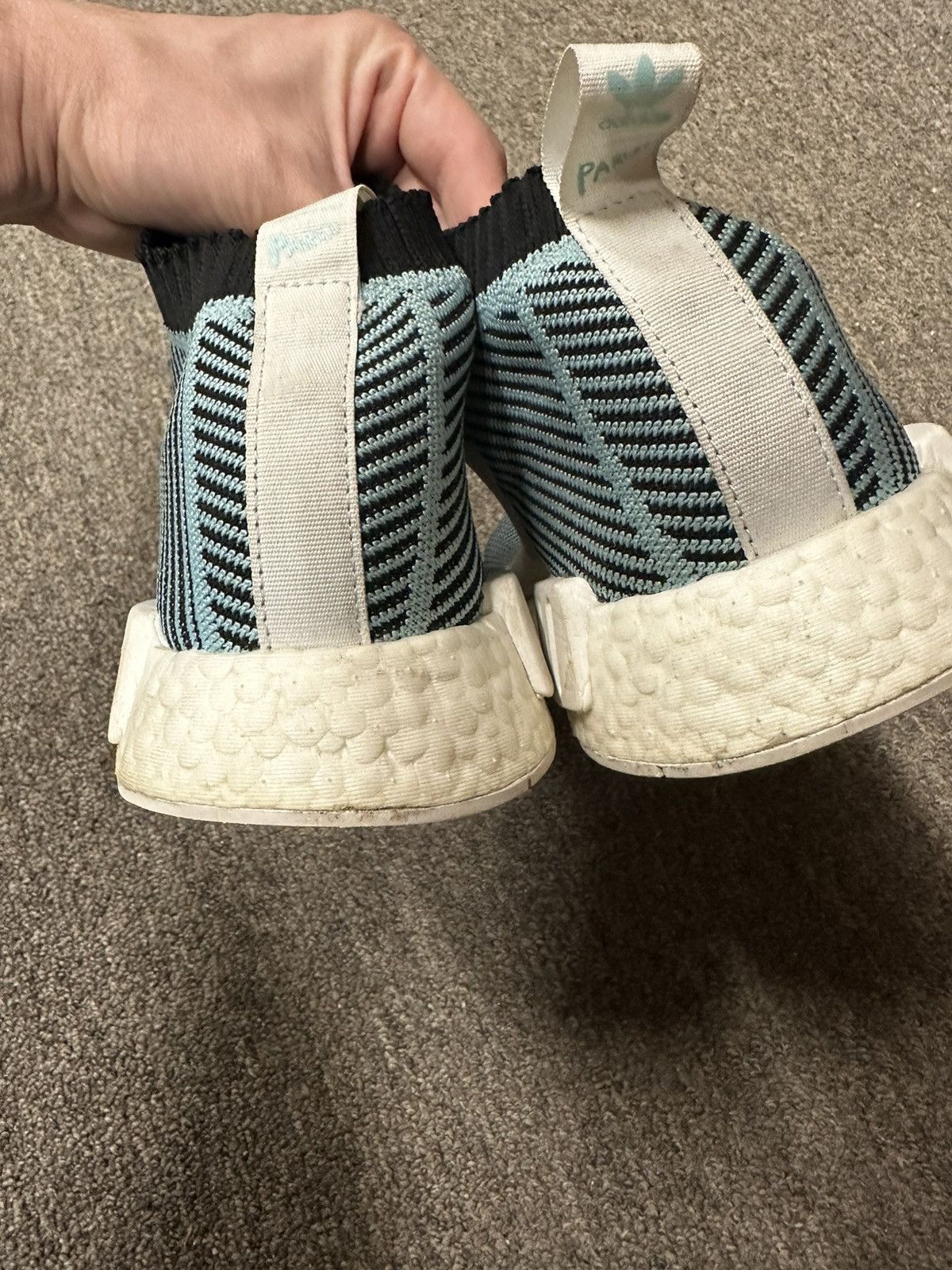 adidas gazelle silver green womens Adidas NMD CS1 Parley Primeknit Sneakers