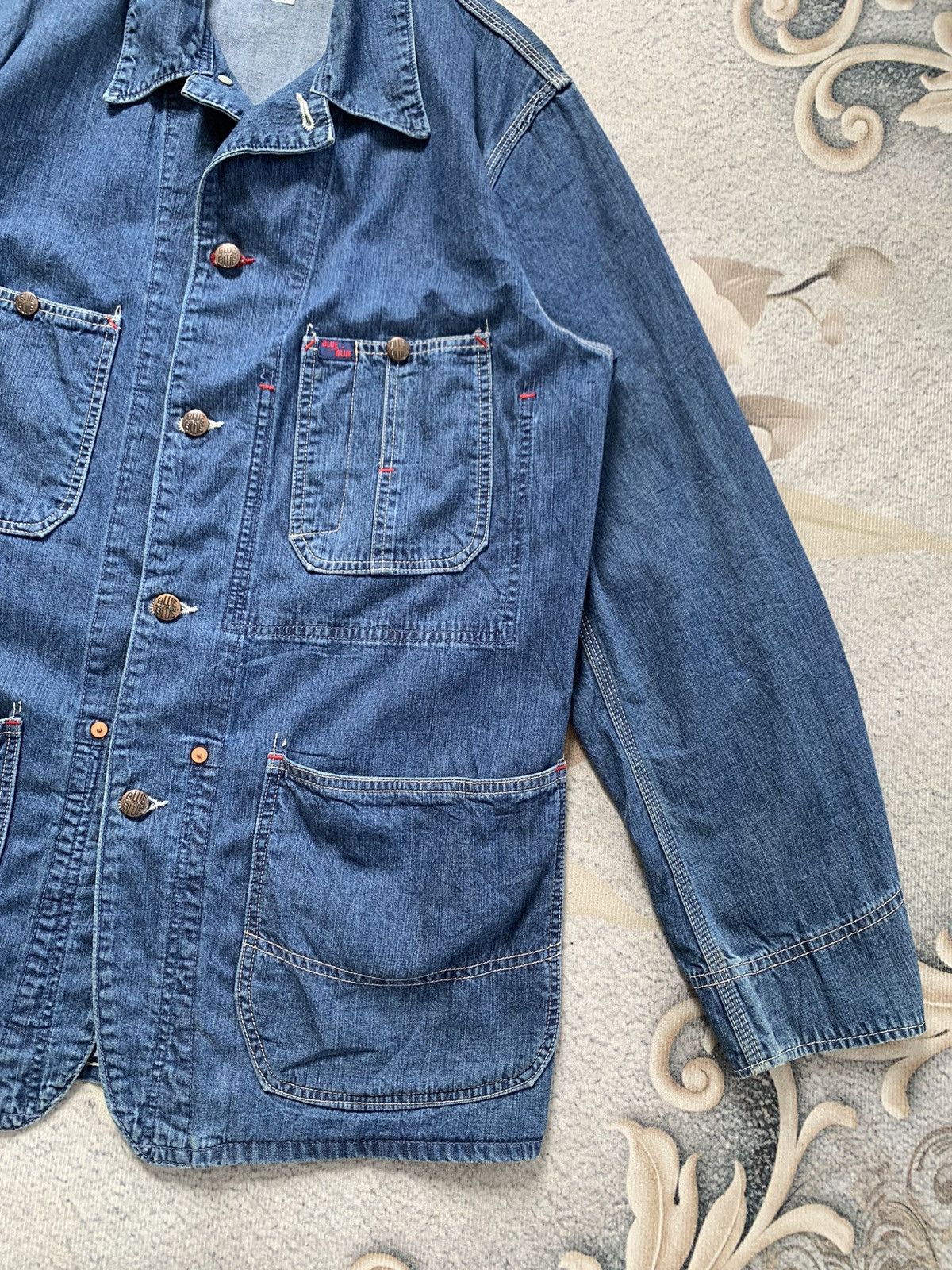 Blue Blue Japan Blue Blue Arigato HR Market Chore Jacket Made in Japan Size US M / EU 48-50 / 2 - 4 Thumbnail