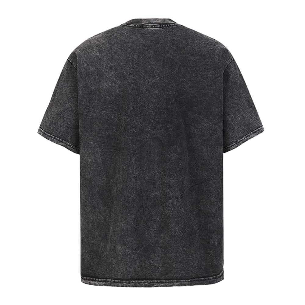 Japanese Brand × Vintage Men's trendy letter print washed distressed casual tee Size US L / EU 52-54 / 3 - 2 Thumbnail