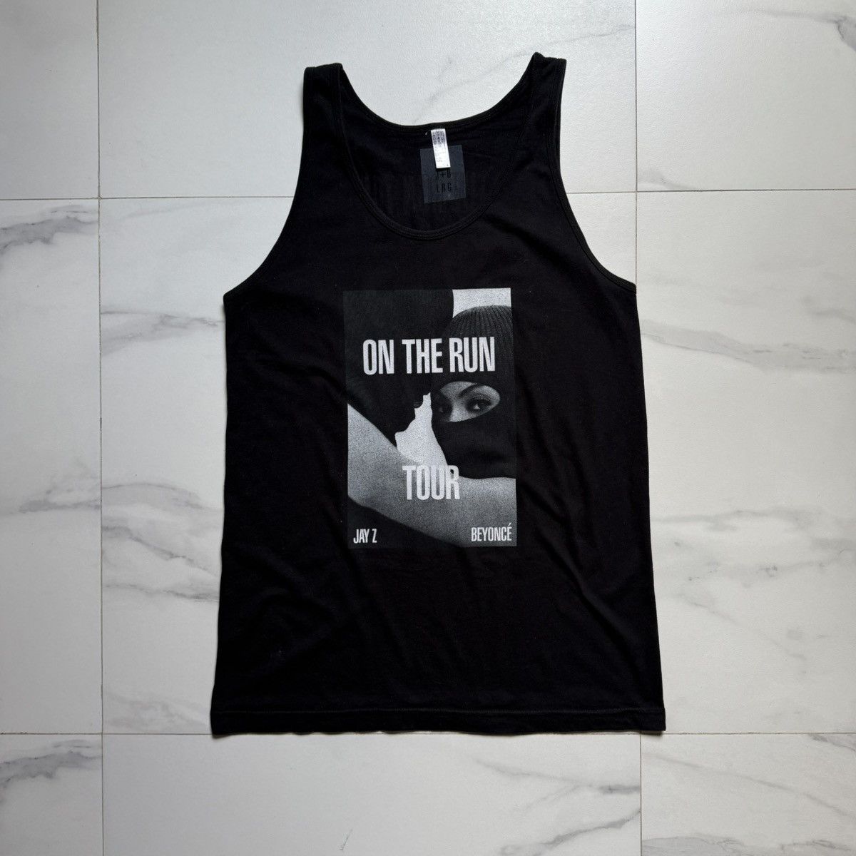 Jay-Z Vintage 2014 Jay Z + Beyoncé On The Road Tank Size US M / EU 48-50 / 2 - 2 Thumbnail