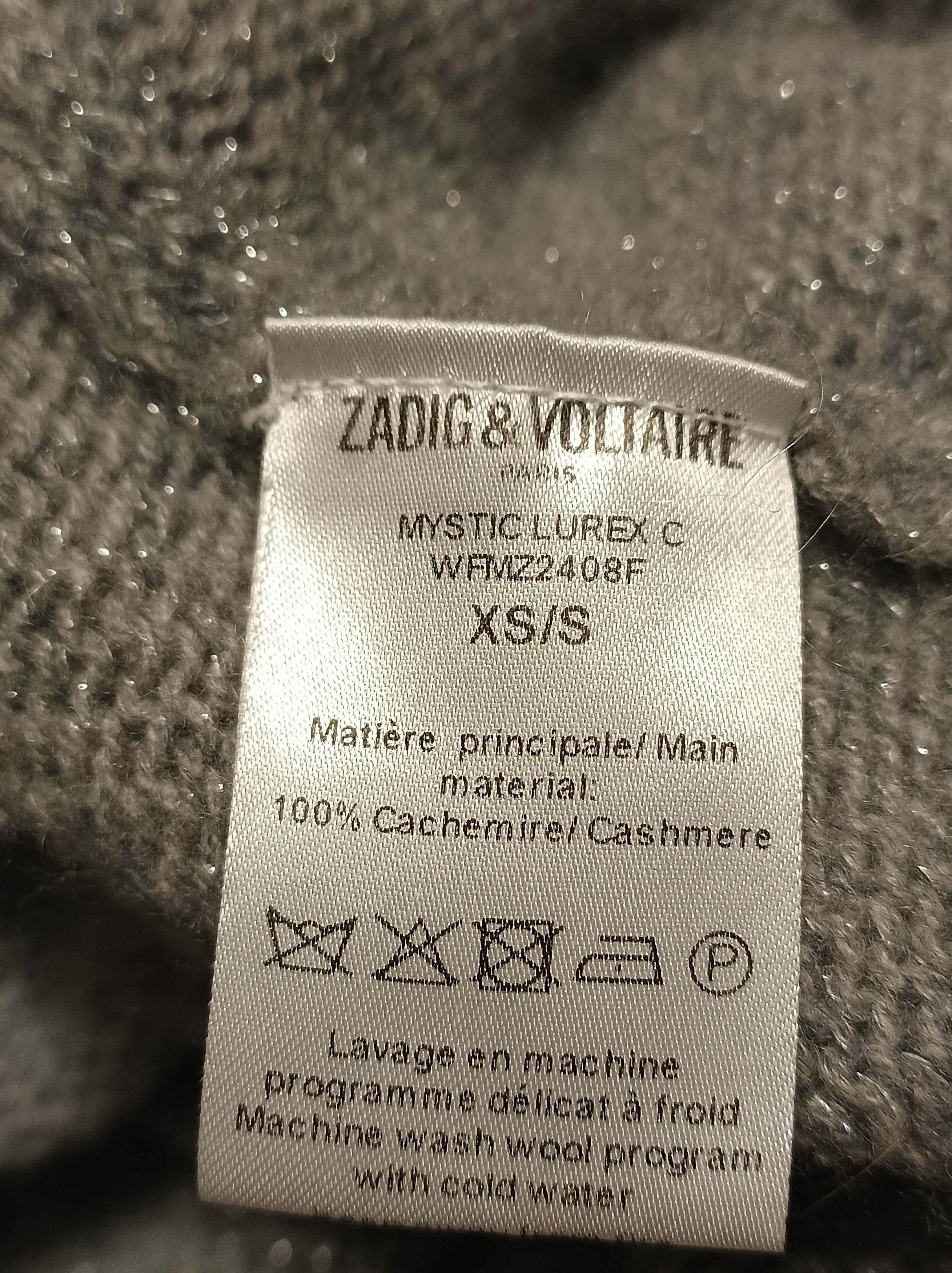 Zadig & Voltaire ZADIG & VOLTAIRE Mystic Open-front Cashmere Cardigan XS/S Size S / US 4 / IT 40 - 9 Thumbnail