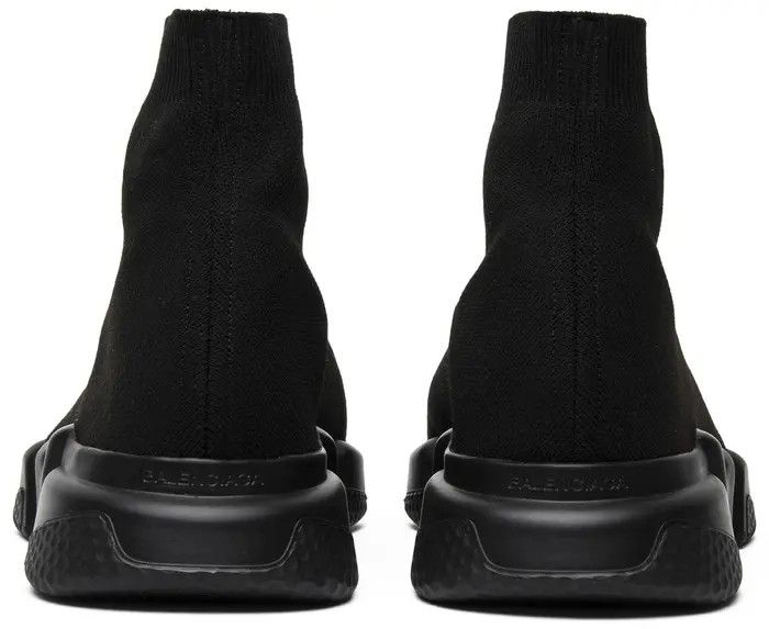 Balenciaga o1tr1nto0525 Speed Recycled Knit Sneakers in Black Size US 10 / EU 43 - 5 Thumbnail