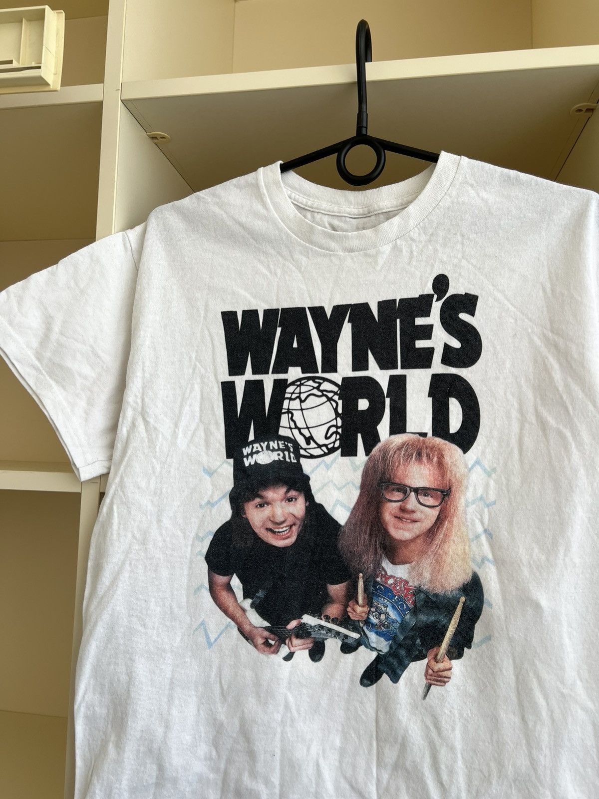 Vintage Vintage Wayne's World T-Shirt Movie Promo Size M Size US M / EU 48-50 / 2 - 2 Thumbnail