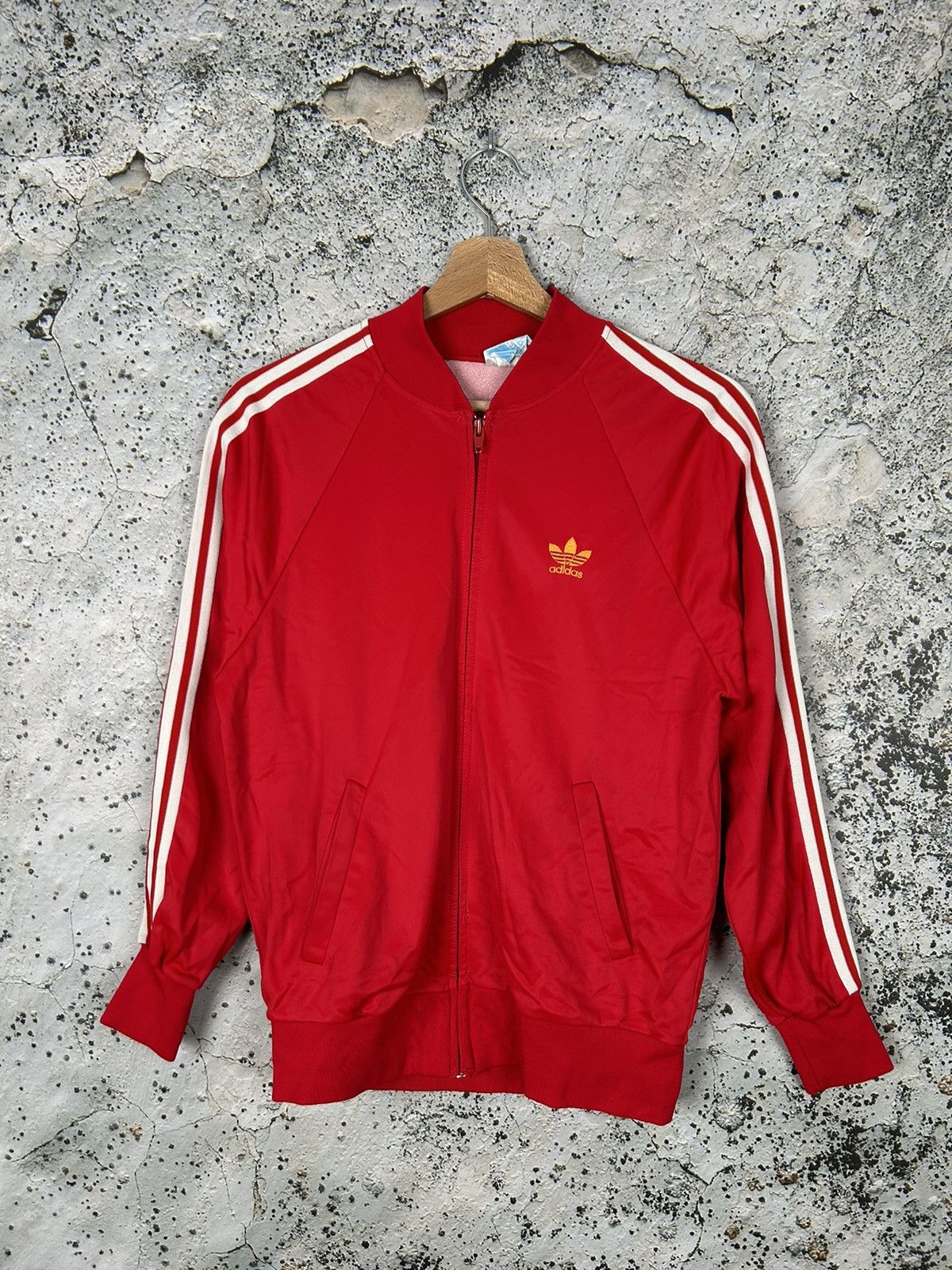 Adidas Vintage Archival 80s Adidas 3 Stripes Sweatshirt Zip Sport Size US S / EU 44-46 / 1 - 1 Thumbnail