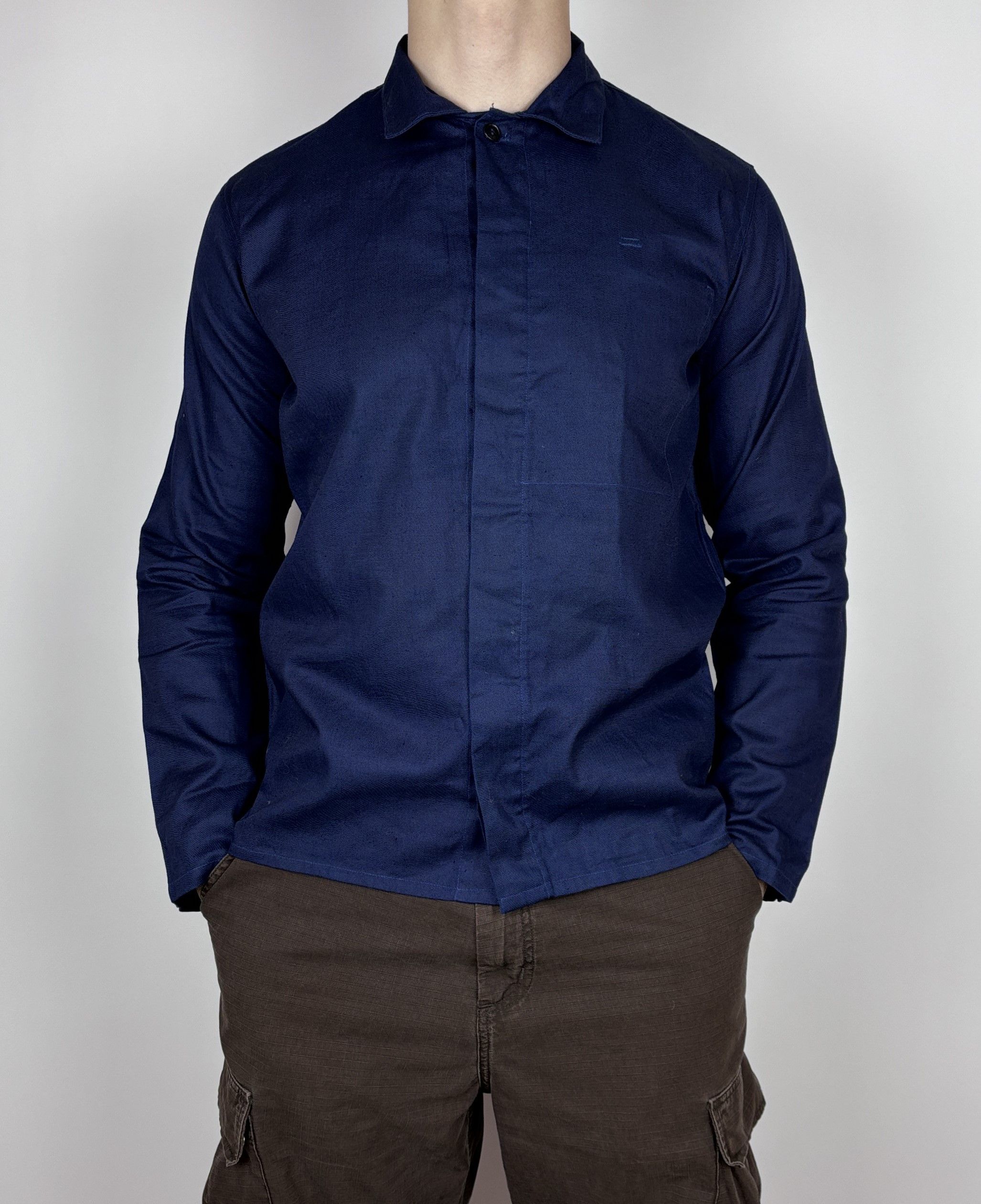 Le Laboureur × Vintage Vintage Lotus Vietnamese Work Jacket Workwear Chore Jacket Size US M / EU 48-50 / 2 - 4 Thumbnail