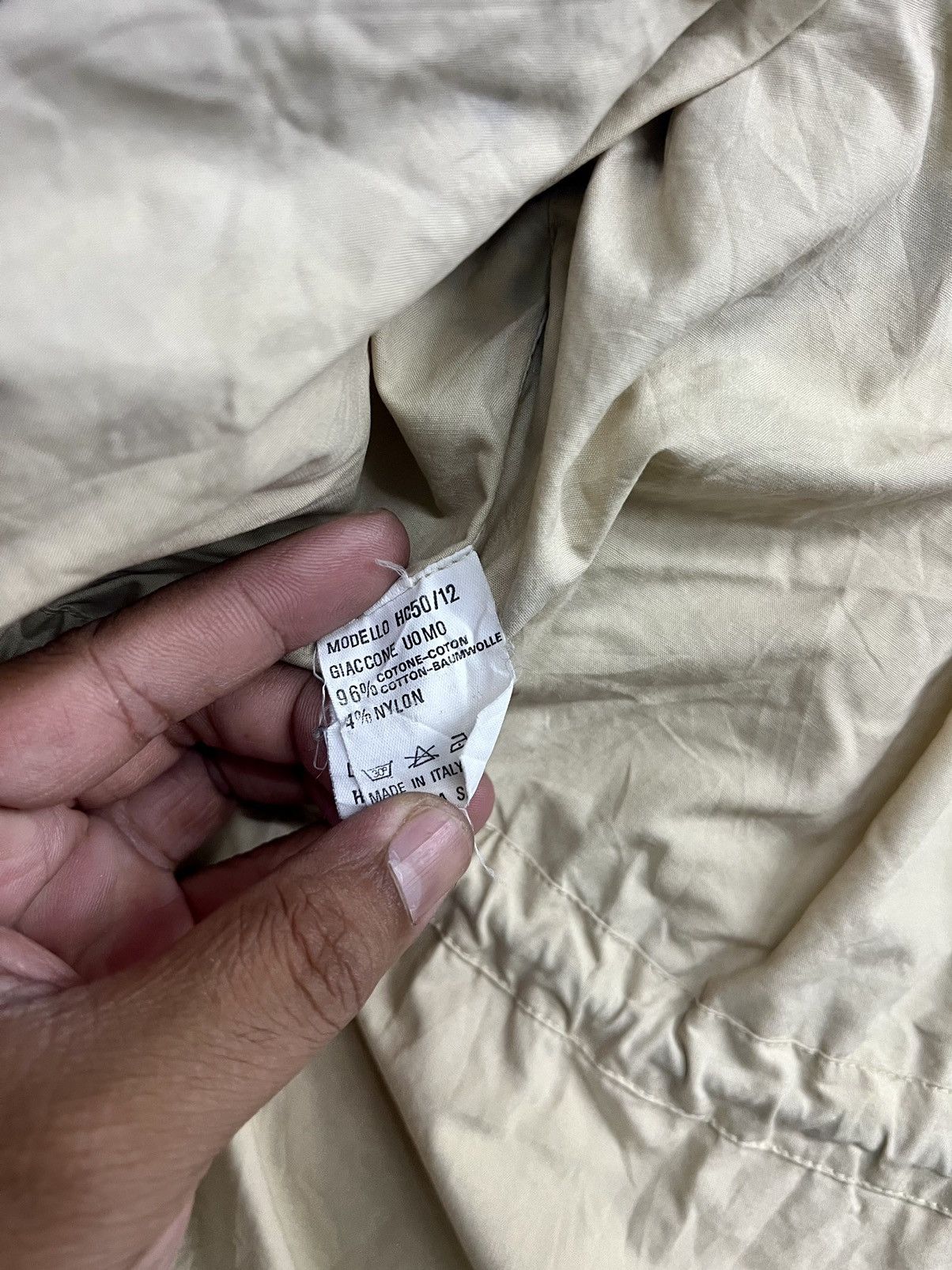 Giorgio Armani Rare 🔥 Vintage 80s Giorgio Armani Cotton Down Jacket Size US L / EU 52-54 / 3 - 18 Thumbnail