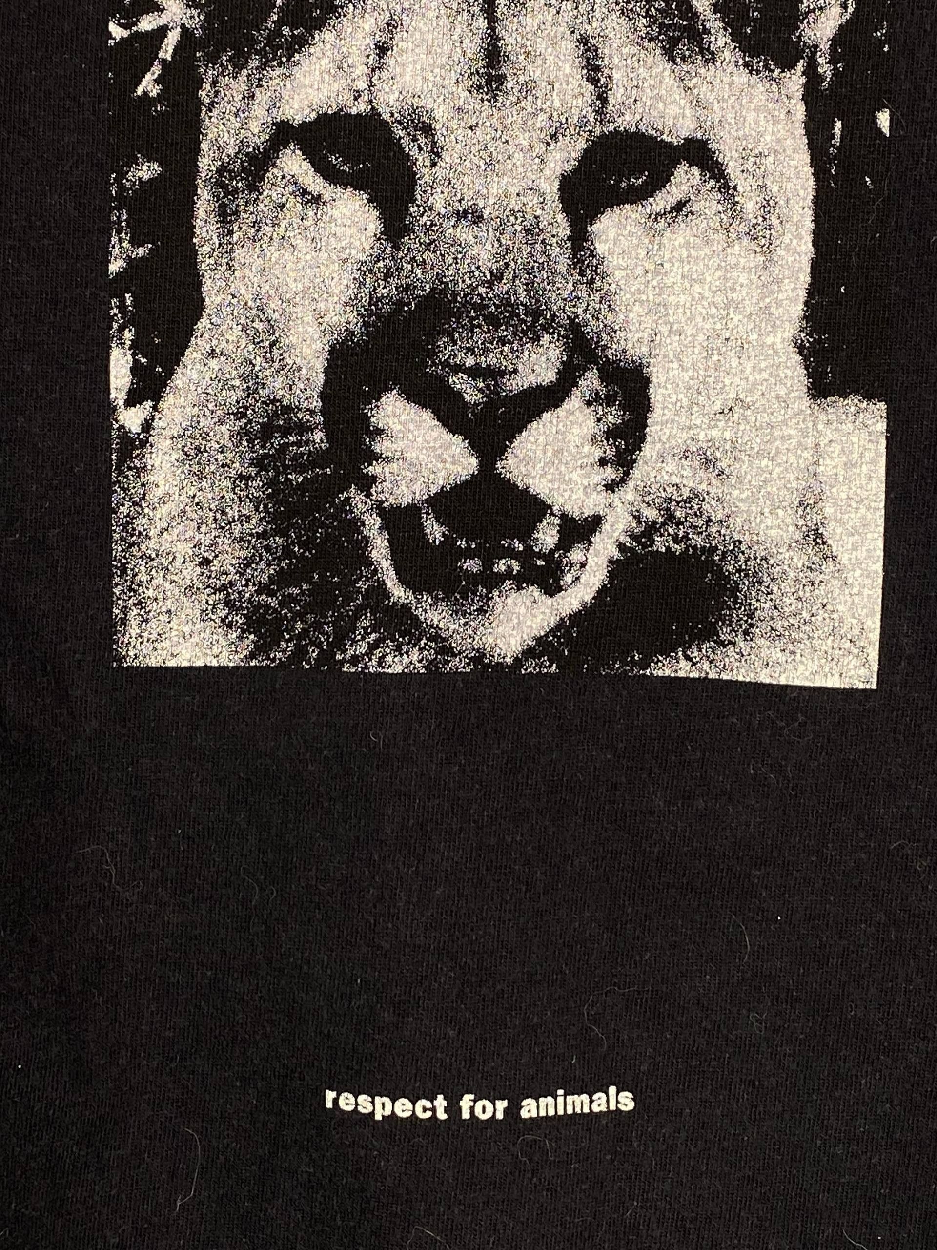 Vintage Vintage Respect For Animals 90s WWF Screen Stars Tee Size US M / EU 48-50 / 2 - 3 Thumbnail