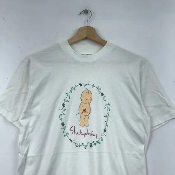 Band Tees × Hanes × Vintage Vtg 80’ SHOOBY DOOBY BAND Hanes Music Song Art Tee Shirt Size US S / EU 44-46 / 1 - 2 Thumbnail