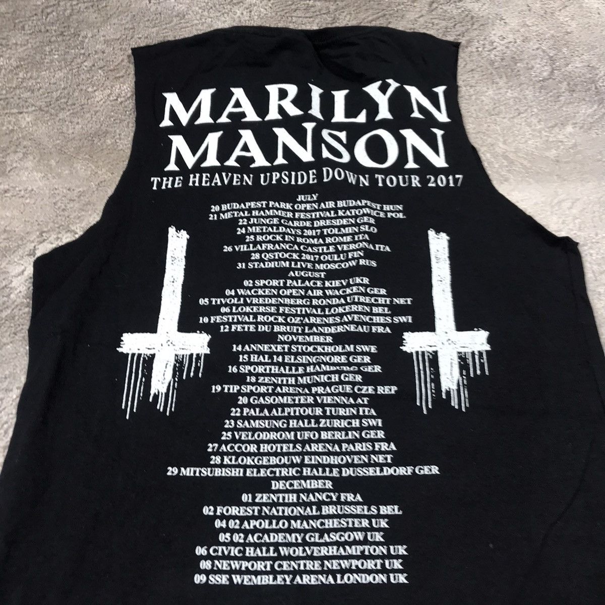 Vintage Vintage Y2K Marilyn Manson Band Tee Tank Top Grunge Baggy S Size US S / EU 44-46 / 1 - 4 Thumbnail