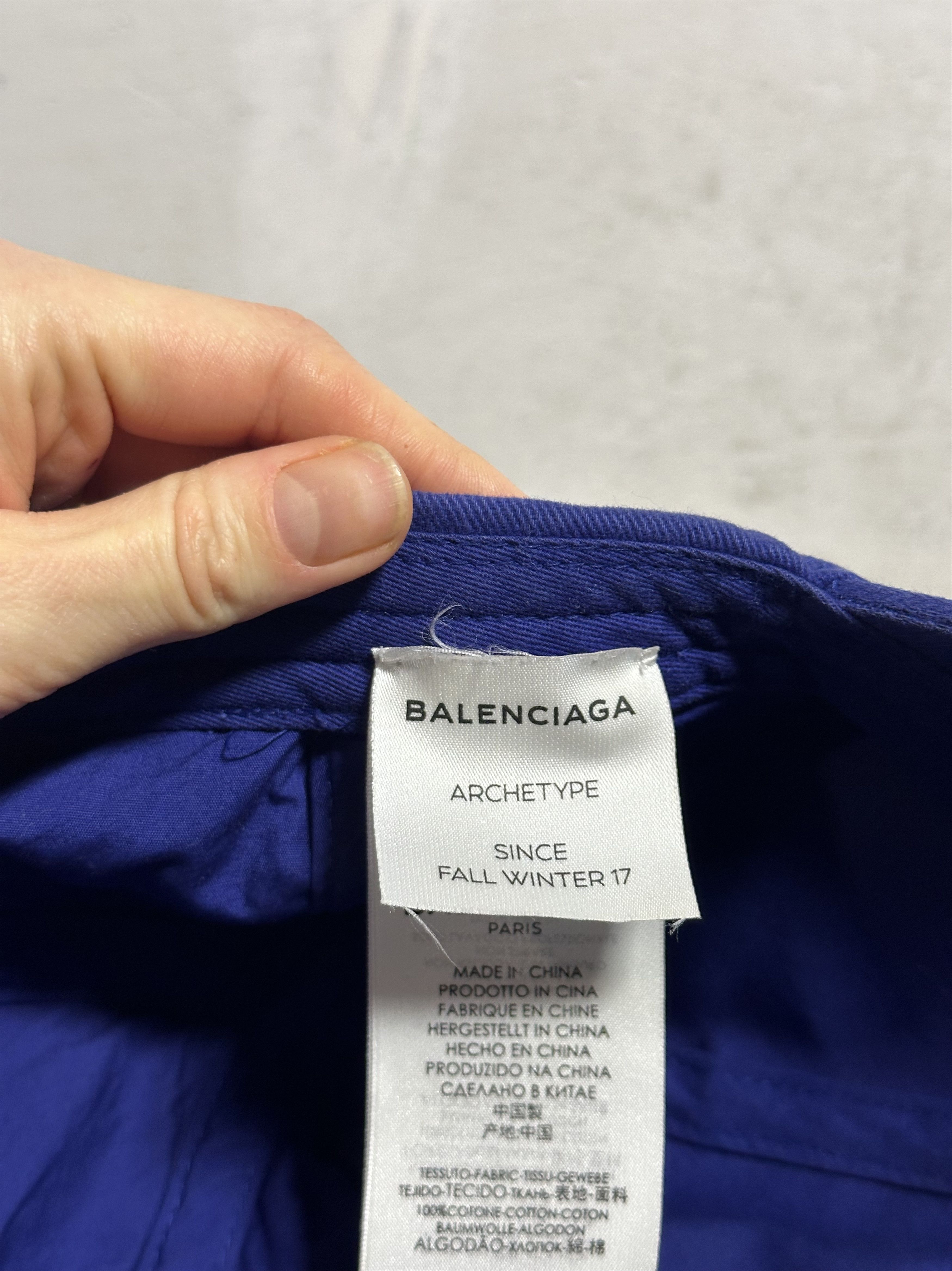 Balenciaga Balenciaga Political Campaign Logo Baseball Cap Size ONE SIZE - 8 Thumbnail