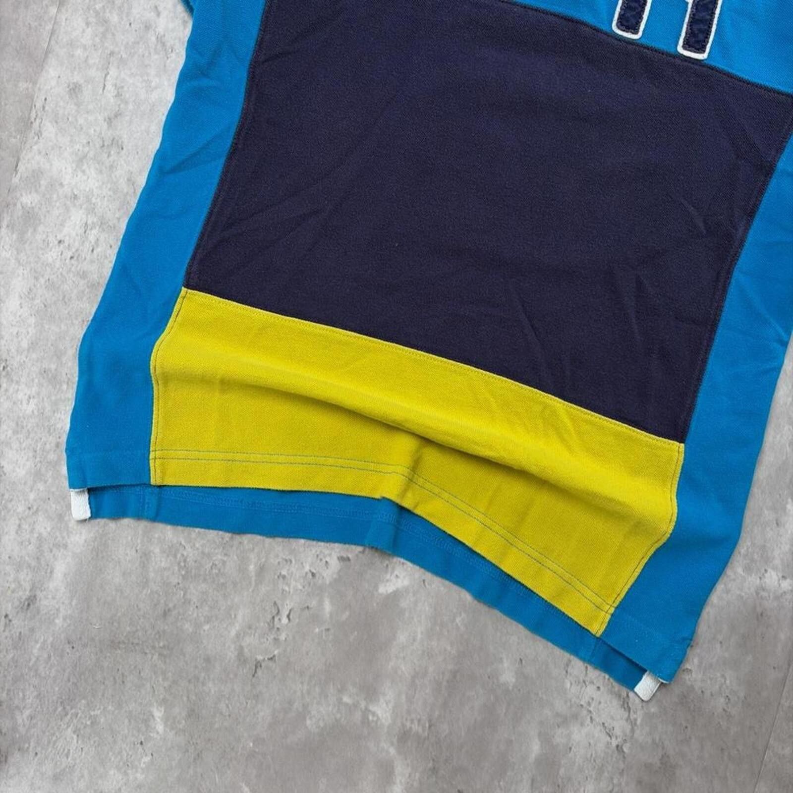 Tommy Hilfiger Y2K Teal Tommy Hilfiger Grunge Chief Keef Polo Shirt Size US XS / EU 42 / 0 - 6 Thumbnail