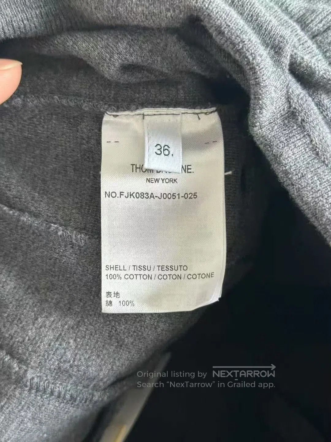 Thom Browne Thom Browne Dark Gray Pleated Skirt. Size 35" - 5 Thumbnail