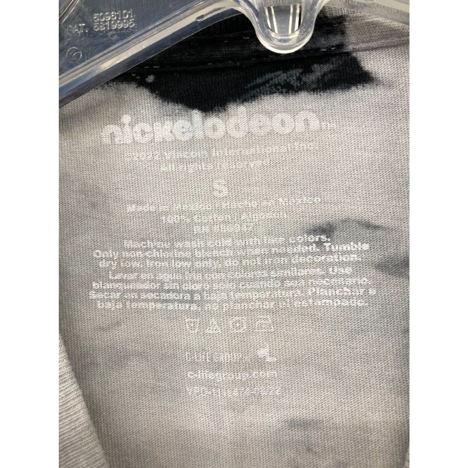 Nickelodeon Nickelodeon Reptar Graphic T-Shirt Adult Small Black Gray 90s Cartoon Size US S / EU 44-46 / 1 - 5 Thumbnail