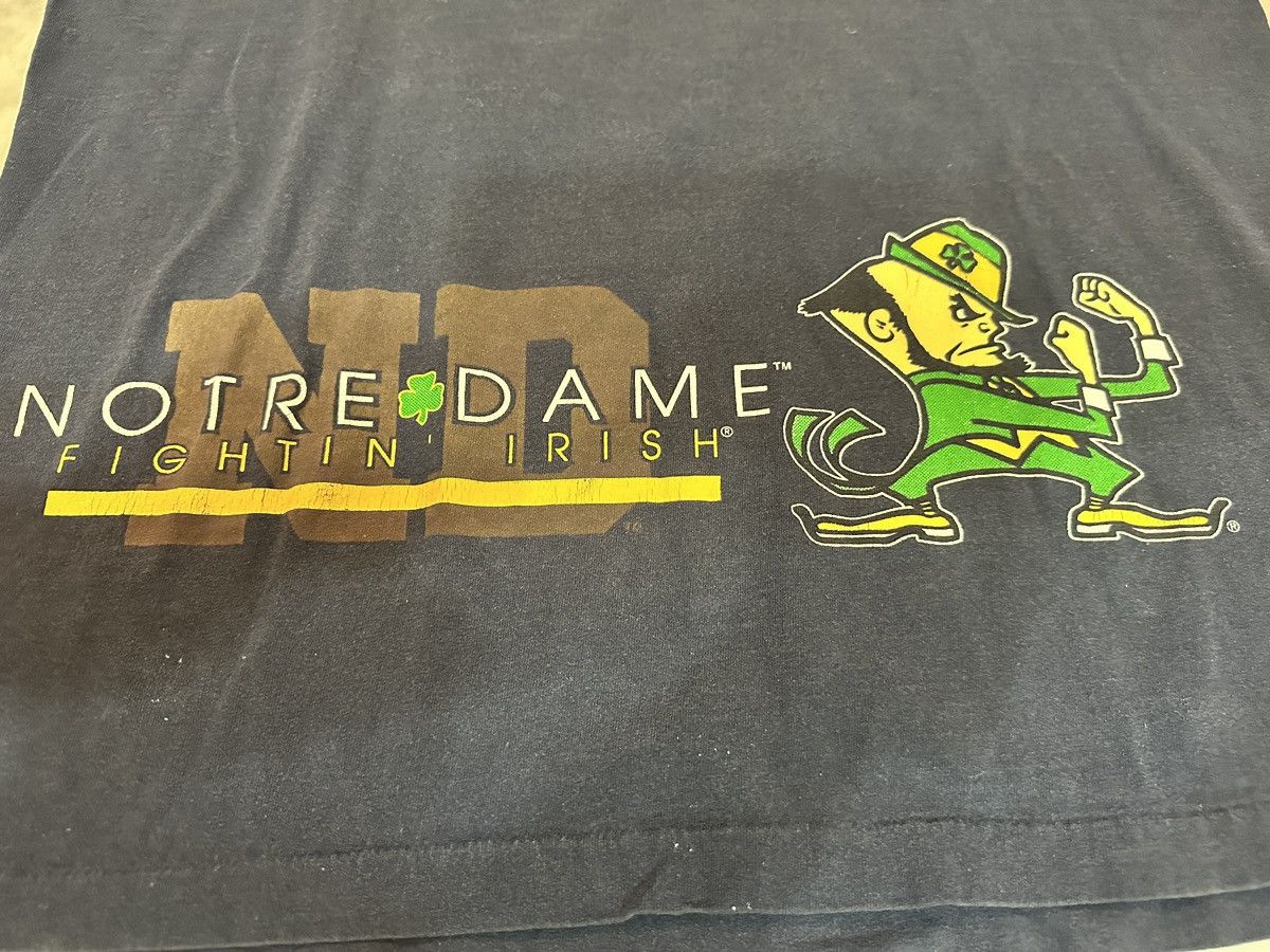 Other Vintage Notre Dame Fightin’ Irish Two-Sided Tee USA L Size US L / EU 52-54 / 3 - 5 Thumbnail