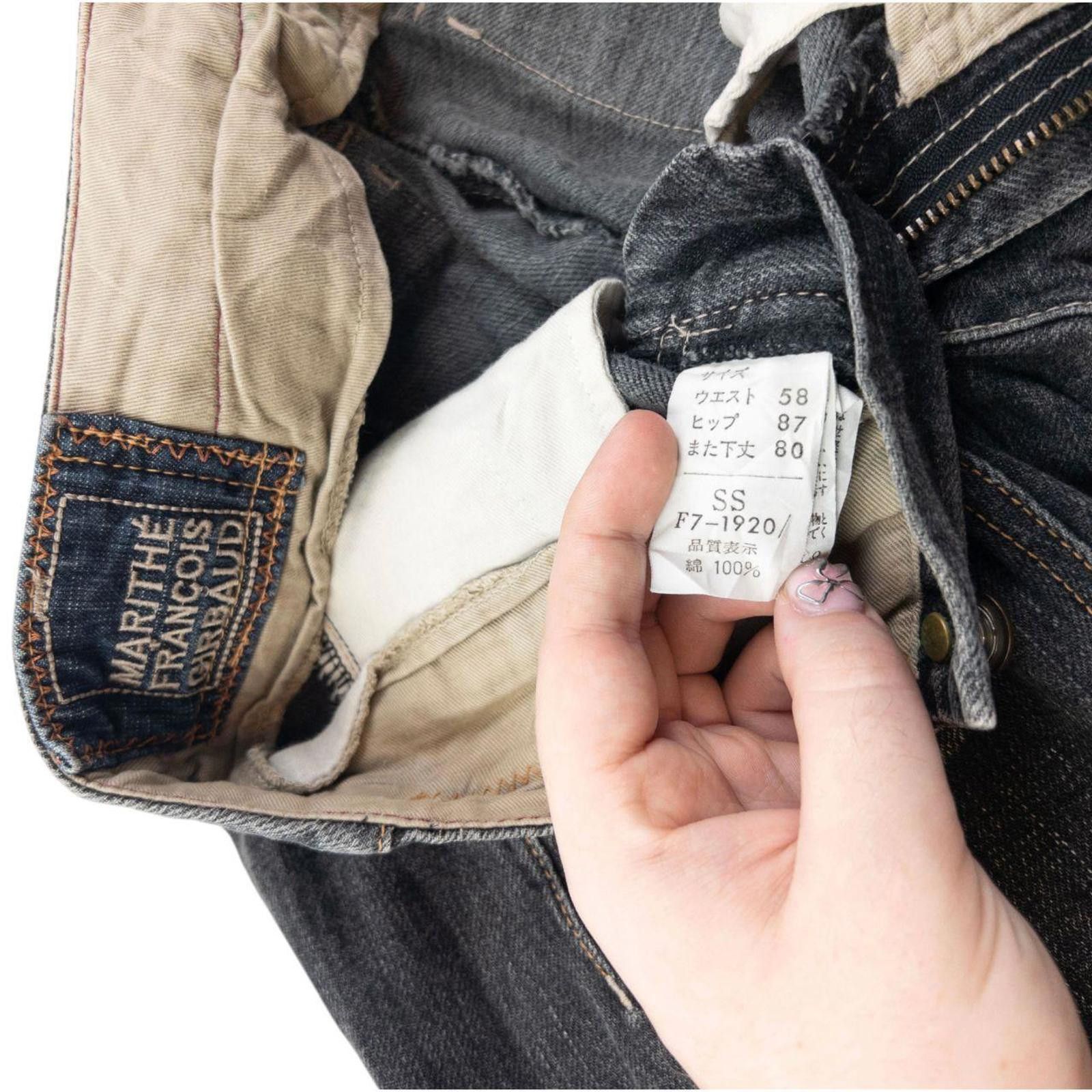Marithe + Francois Girbaud Vintage 2000s Marithe + Francois Girbaud Denim Jeans SizeW28 Size US 28 / EU 44 - 6 Thumbnail