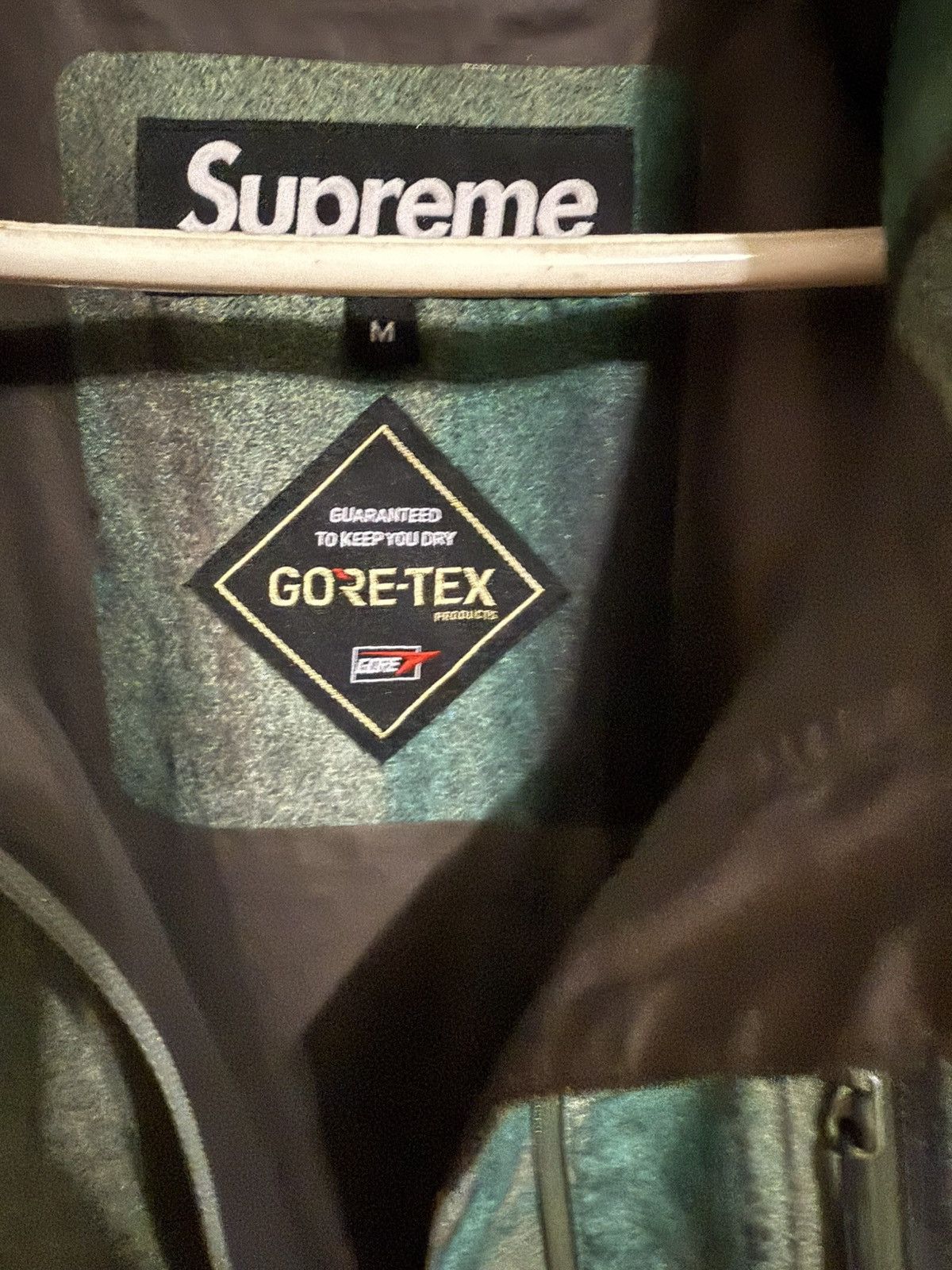 Supreme Supreme GORE-TEX Paclite Shell Jacket Olive Swirl Size US M / EU 48-50 / 2 - 4 Thumbnail