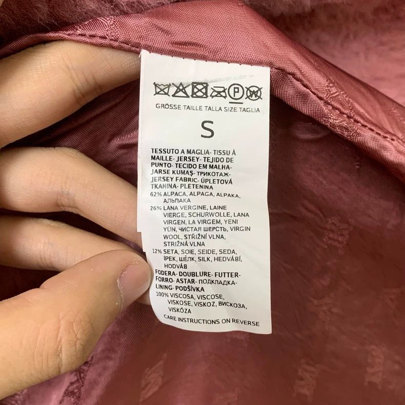 Max Mara Max Mara Pink Teddy Vest Size S / US 4 / IT 40 - 4 Thumbnail