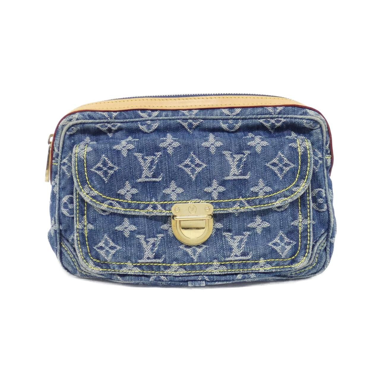 Louis Vuitton Louis Vuitton Louis Vuitton Monogram Denim bumbag Textile Shoulder Bag M95347 DUTY FREE for USA Size ONE SIZE - 1 Thumbnail