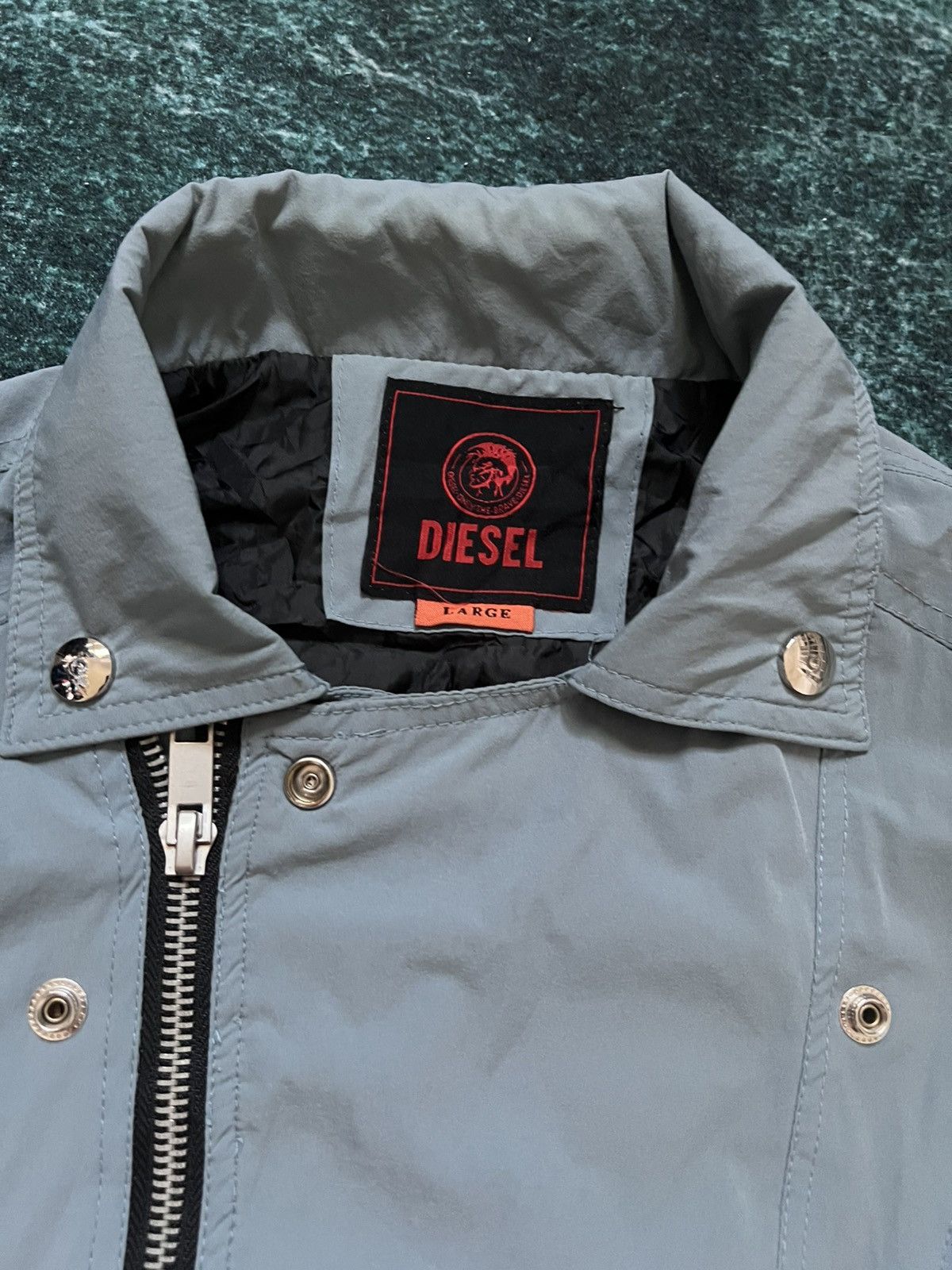 Japanese Brand Punk jacket diesel distress Size US S / EU 44-46 / 1 - 2 Thumbnail