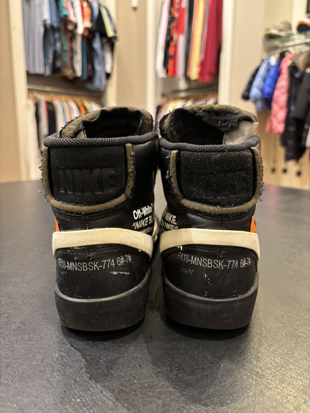 Nike × Off-White Off-White X Nike Blazer Mid Grim Reaper Size US 7 / EU 40 - 5 Thumbnail