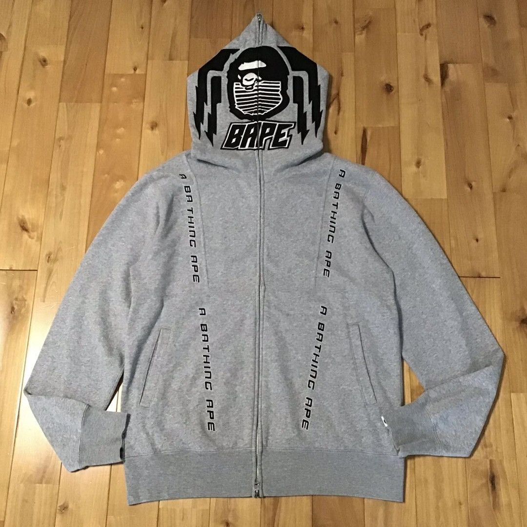 Bape BAPE Motor sport full zip hoodie a bathing ape Size US L / EU 52-54 / 3 - 1 Thumbnail
