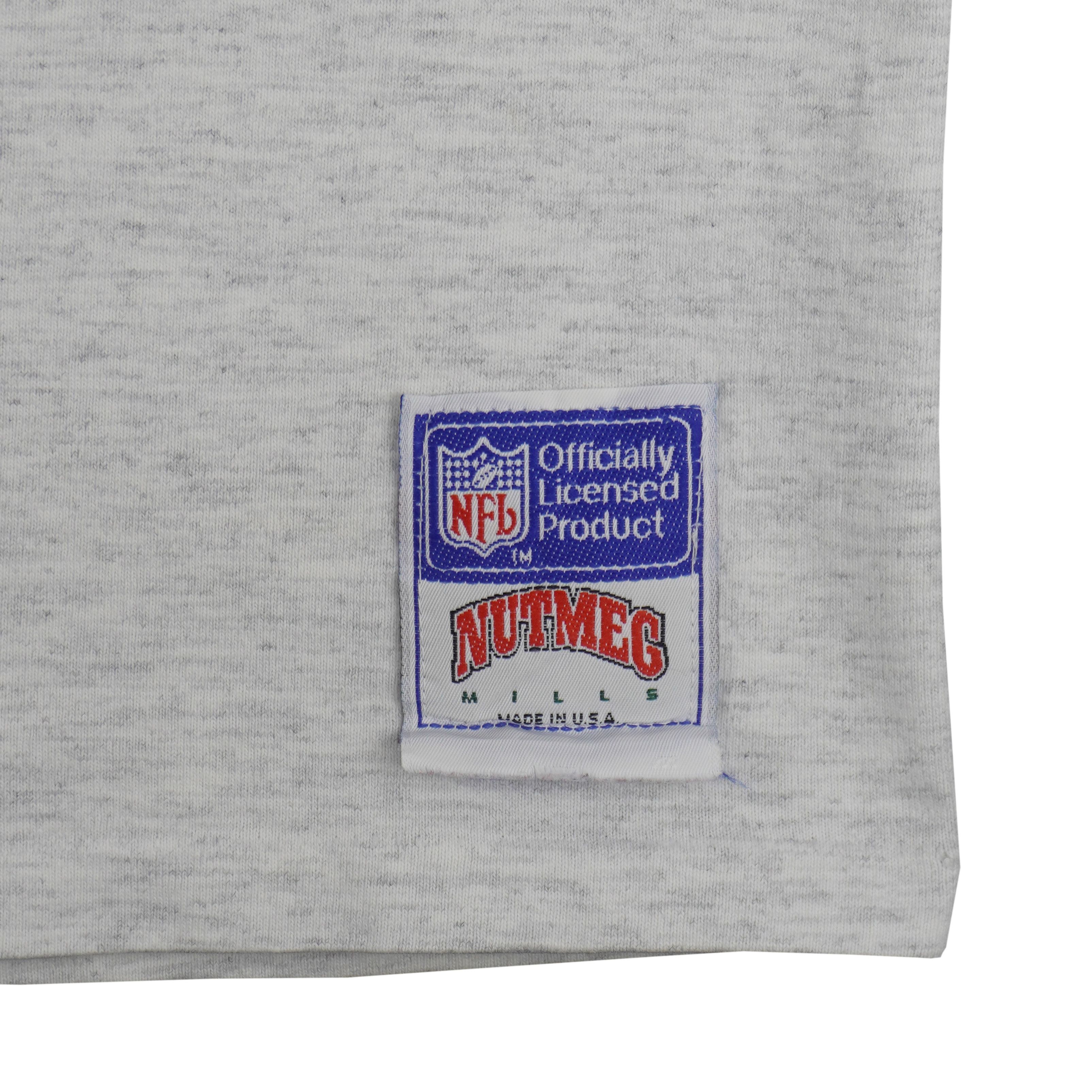Nutmeg NFL Miami Dolphins Eastern Division T-Shirt 1990s Size US M / EU 48-50 / 2 - 3 Thumbnail