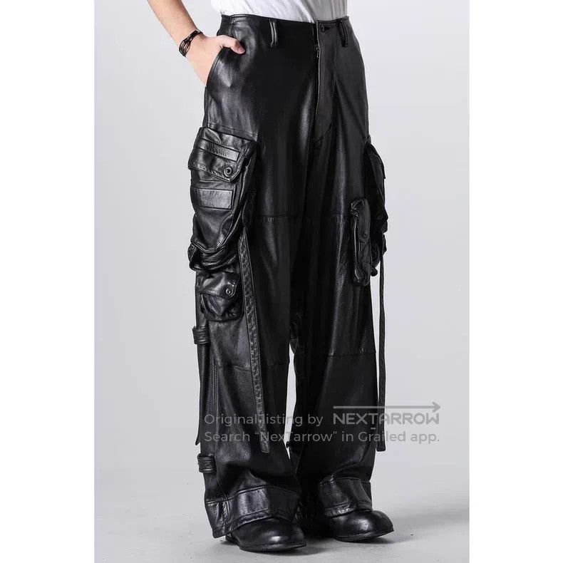 Julius Julius size:3 Leather Pants Size 22" - 4 Thumbnail