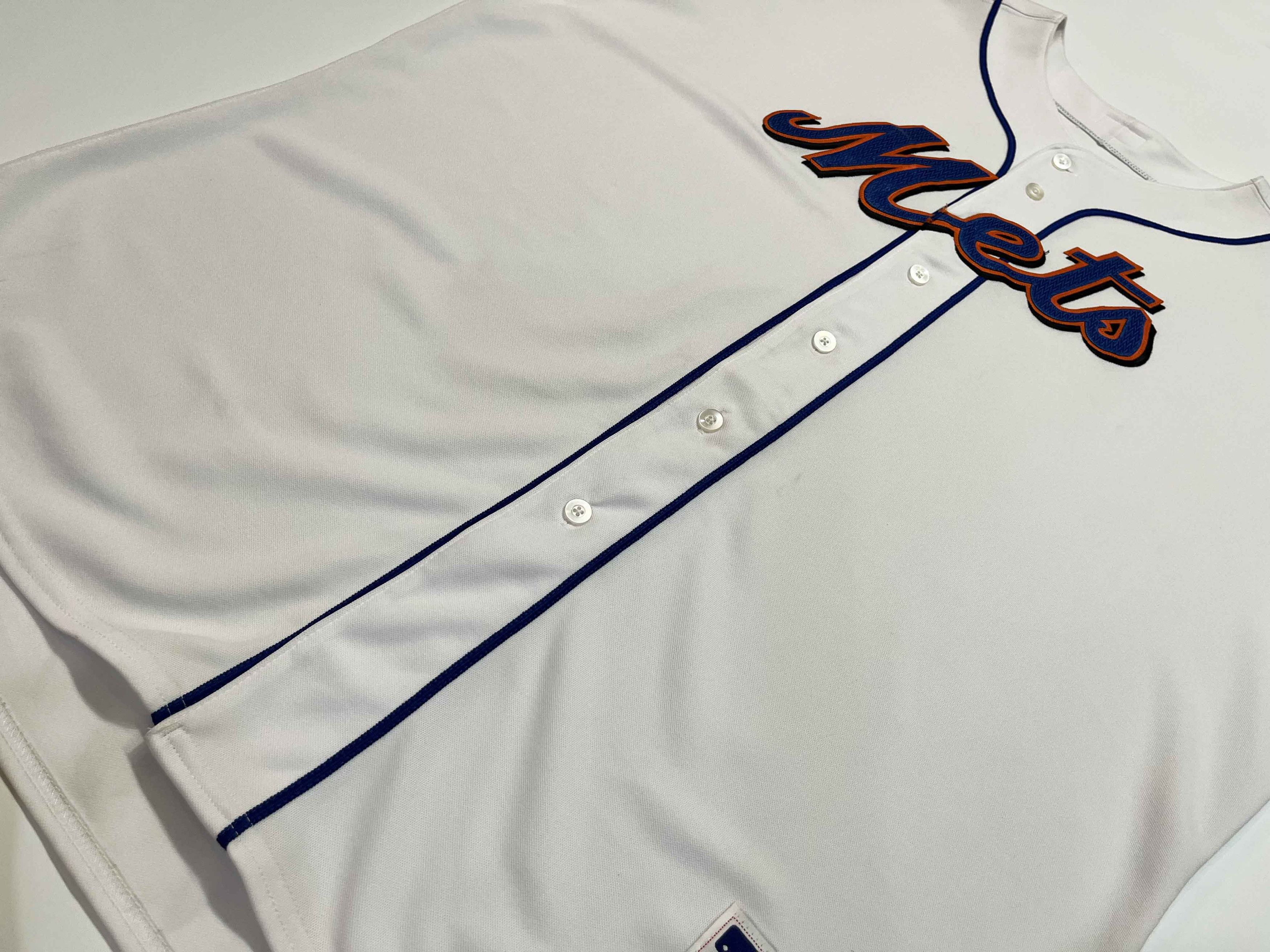Majestic Majestic Authentic MLB New York Mets Baseball Jersey Size US XXL / EU 58 / 5 - 7 Thumbnail