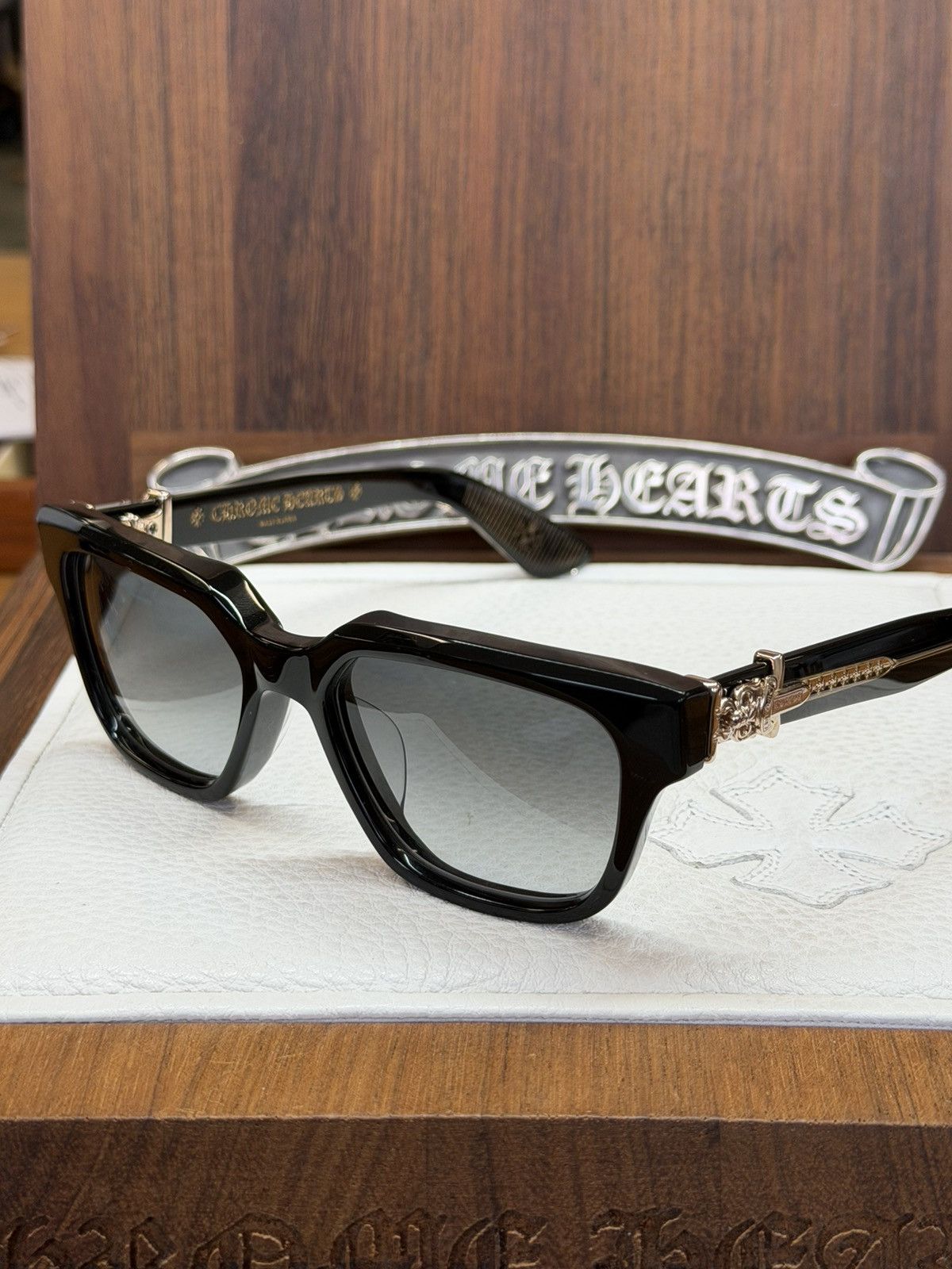 Chrome Hearts Chrome Hearts Vagillionaire II Sunglasses Size ONE SIZE - 2 Thumbnail