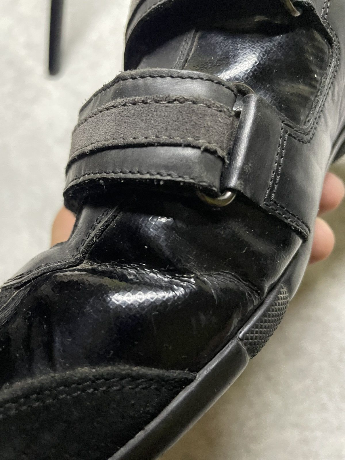 Paciotti Paciotti Death Opium LGB Punk Leather Sneakers If6Was9 Size US 8 / EU 41 - 12 Thumbnail