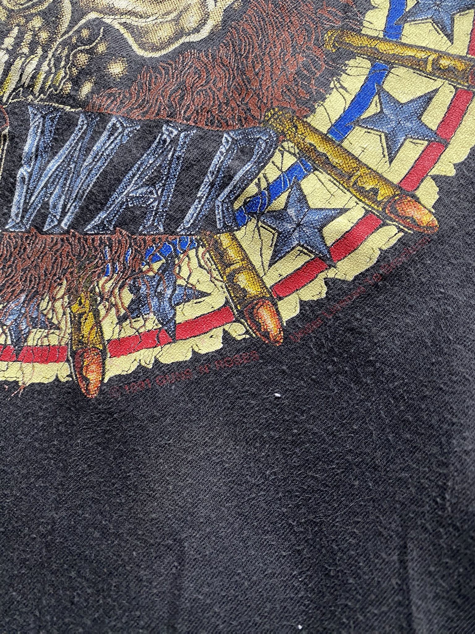 Guns N' Roses Guns N’ Roses Shirt 1991-1992 Tour Civil War Get in the Size US L / EU 52-54 / 3 - 6 Thumbnail