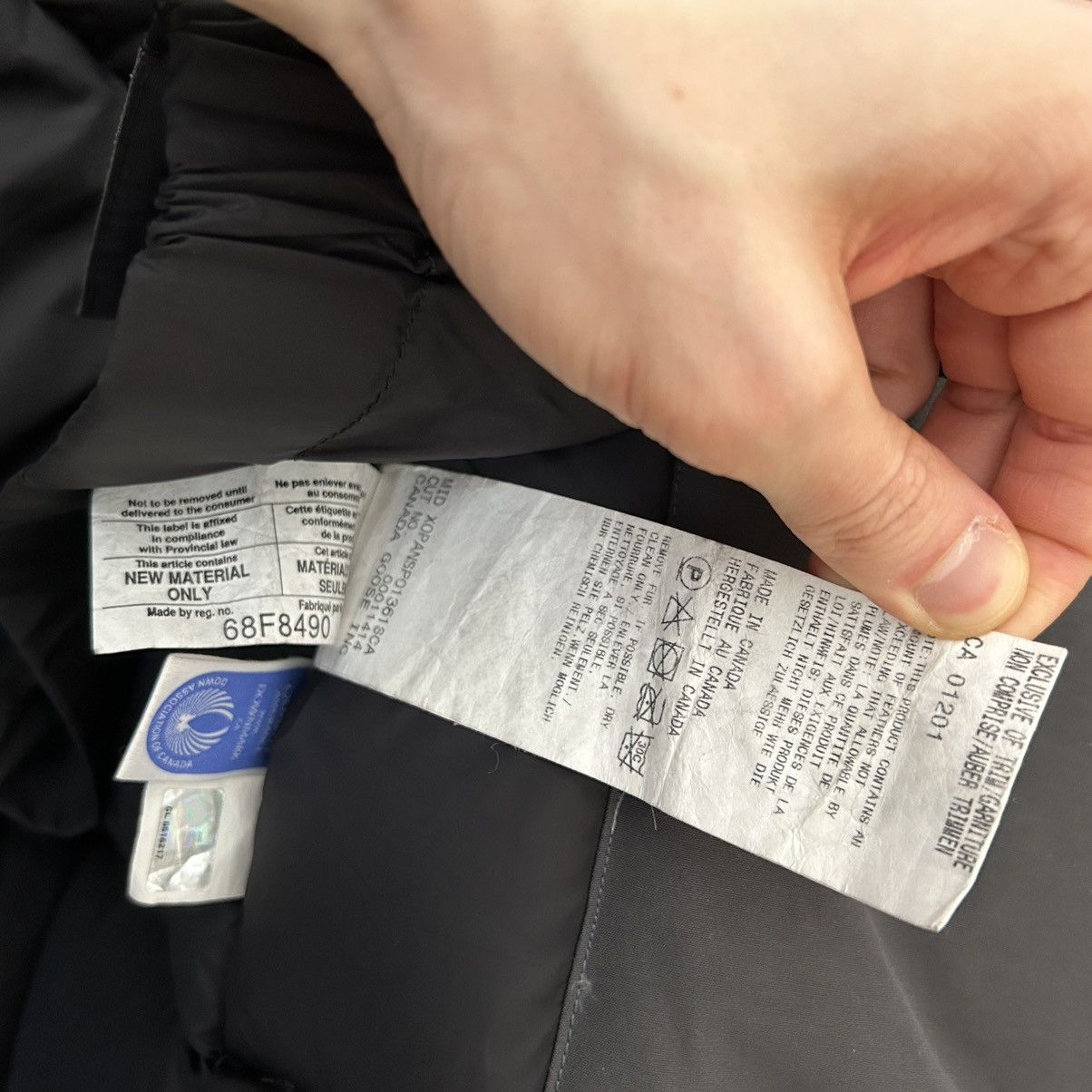 Canada Goose Canada Goose Black Label Fur Expedition Parka Grey Black Size US M / EU 48-50 / 2 - 19 Thumbnail