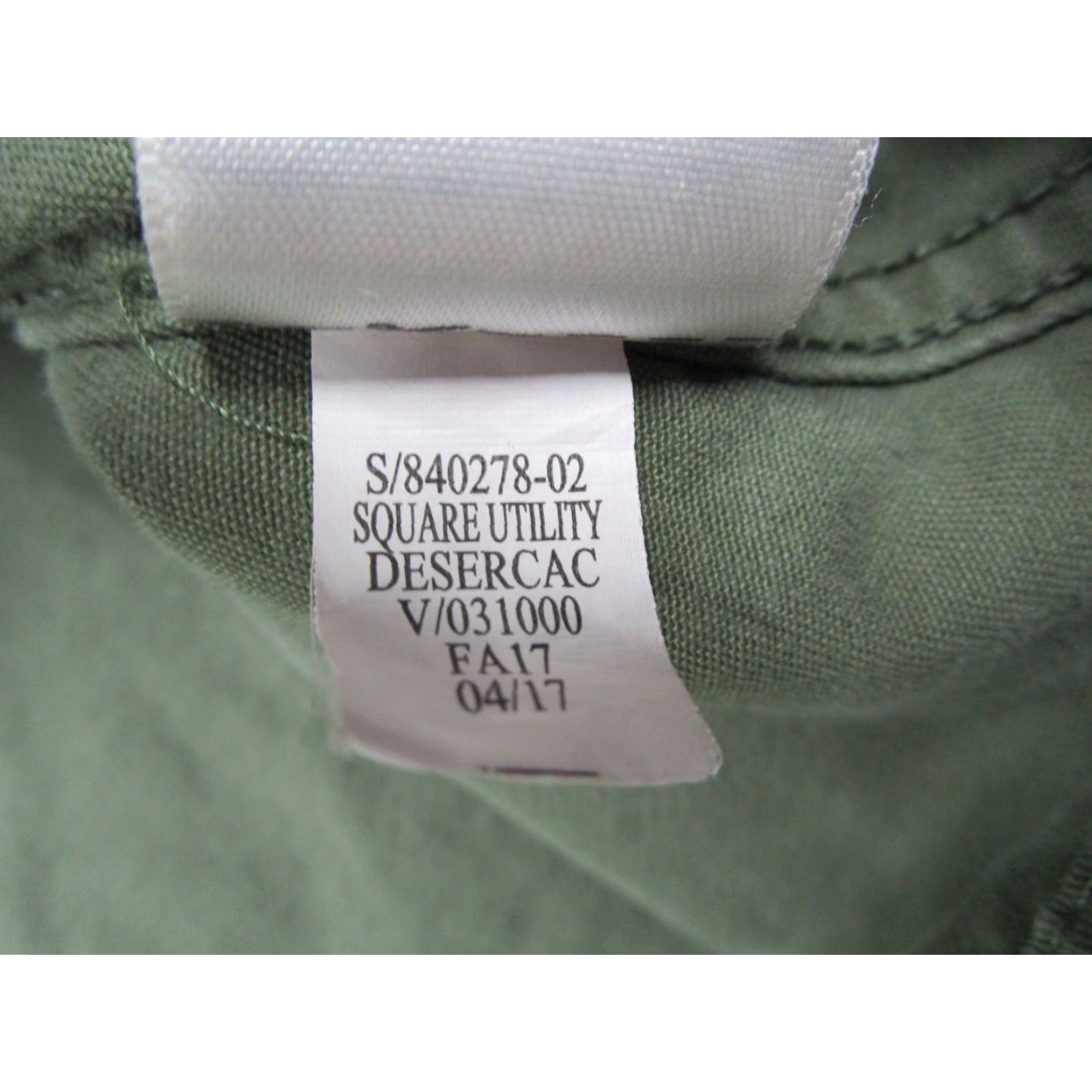 Gap GAP Jacket Womens S green snap up SQUARE UTILITY military field jacket w/ pockets - 100% cotton Size S / US 4 / IT 40 - 5 Thumbnail