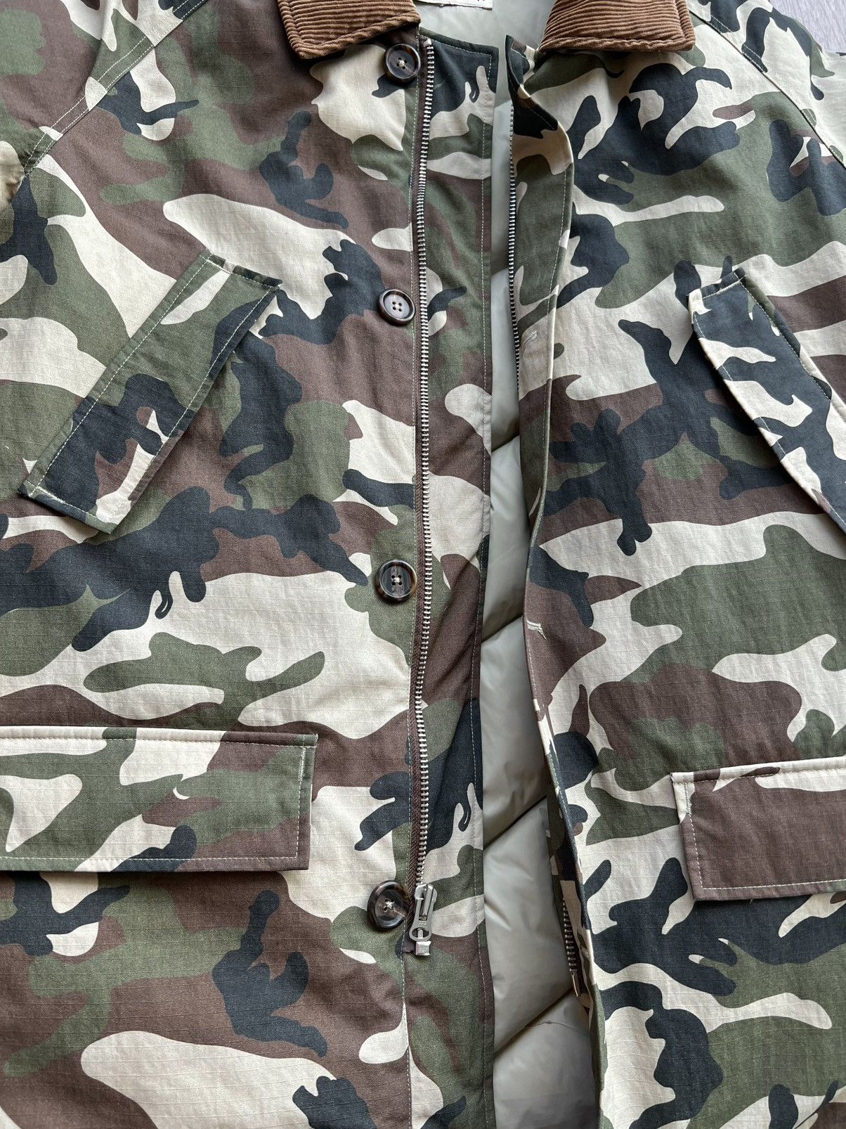 DENIM TEARS × Stussy Stussy x Denim Tears Camo Down Parka Large Size US L / EU 52-54 / 3 - 8 Thumbnail