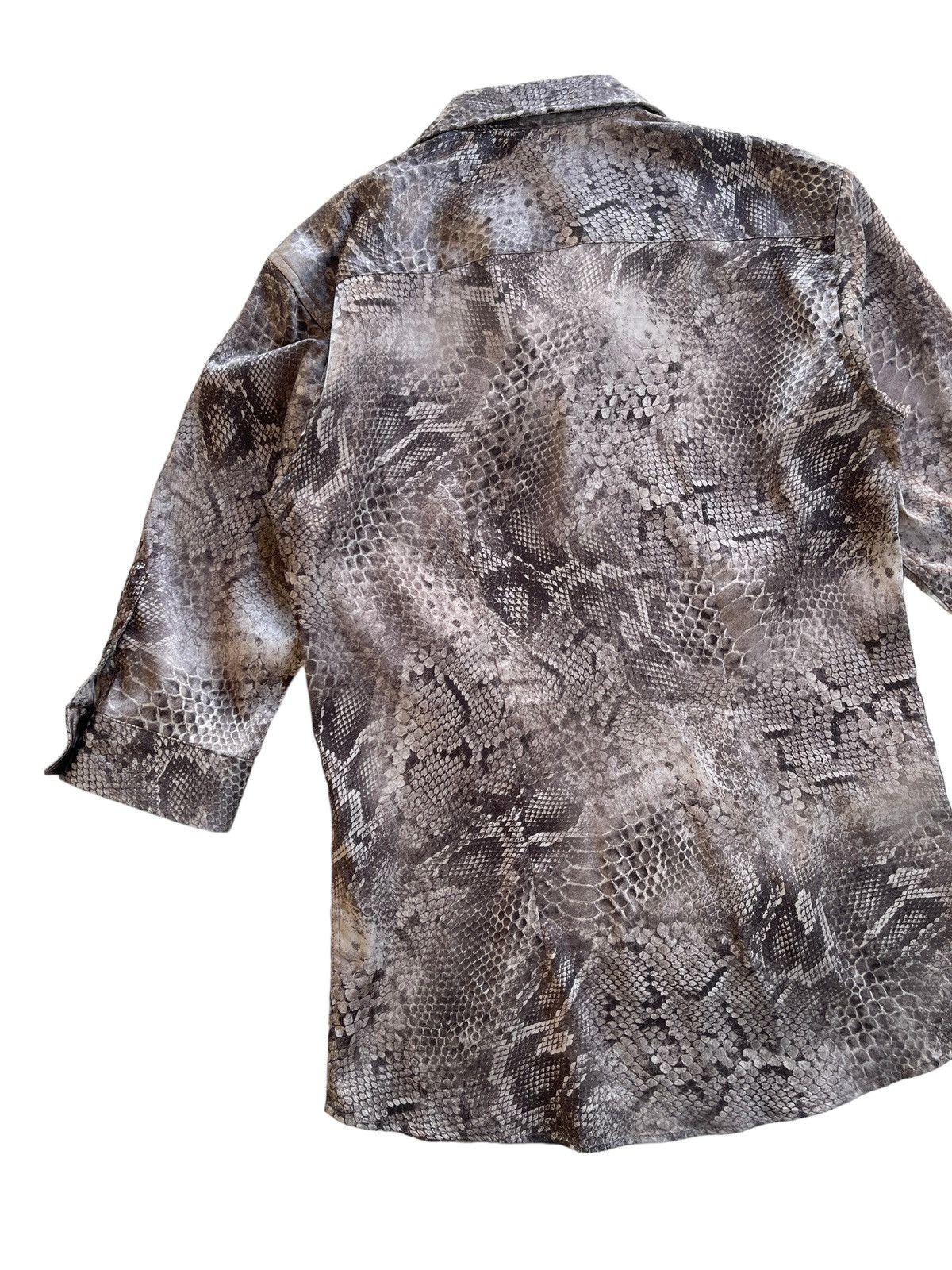 Tornado Mart Tornado Mart Japan Snake Printed Shirt Size M / US 6-8 / IT 42-44 - 7 Thumbnail