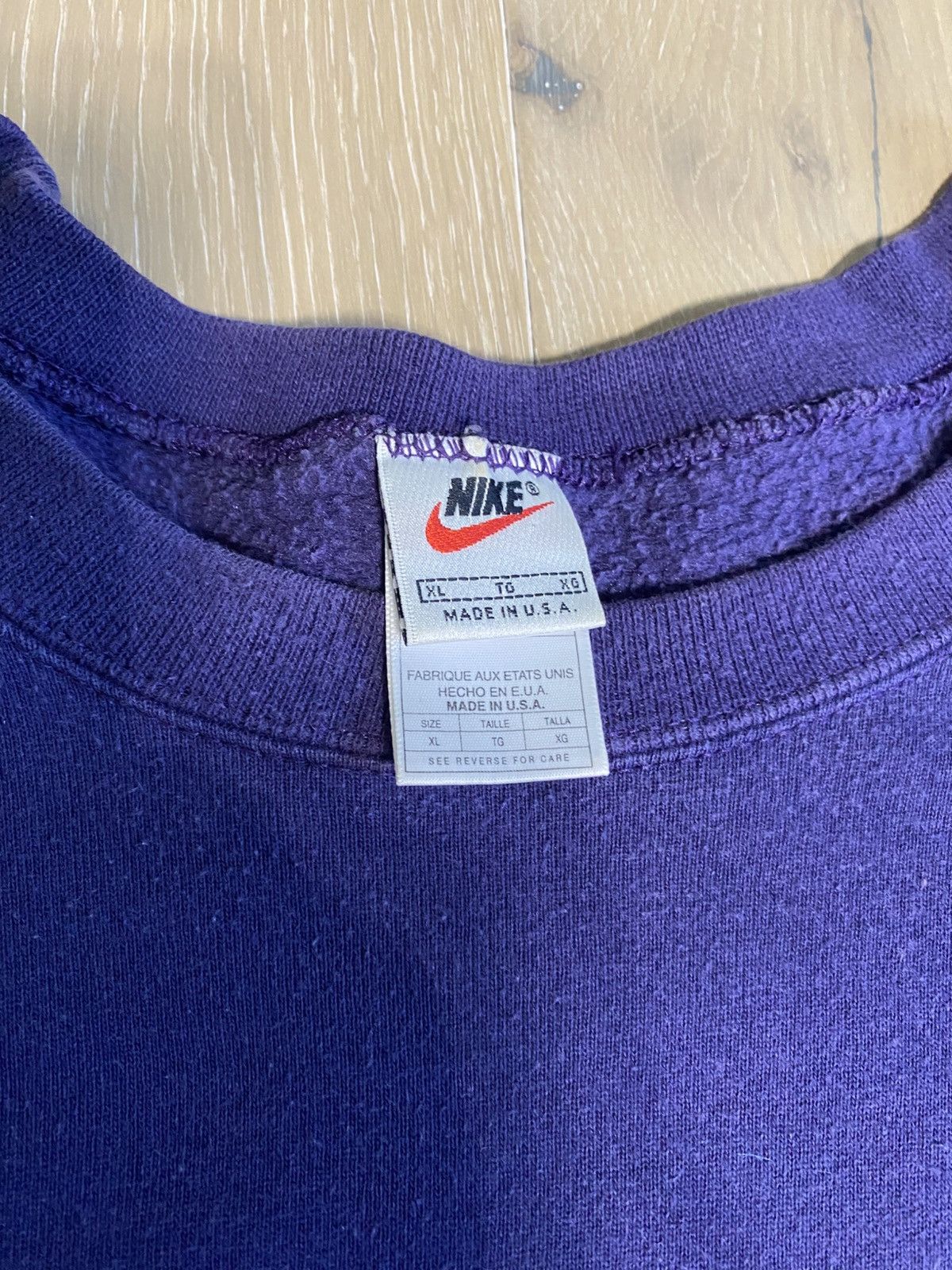 Nike 1990’s Nike Crewneck Size US XL / EU 56 / 4 - 7 Thumbnail